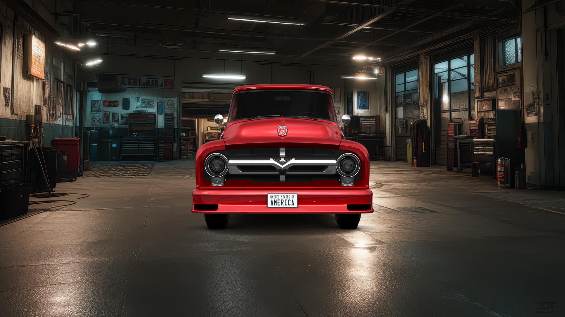 Ford F-100 2 Door truck 1956 tuning