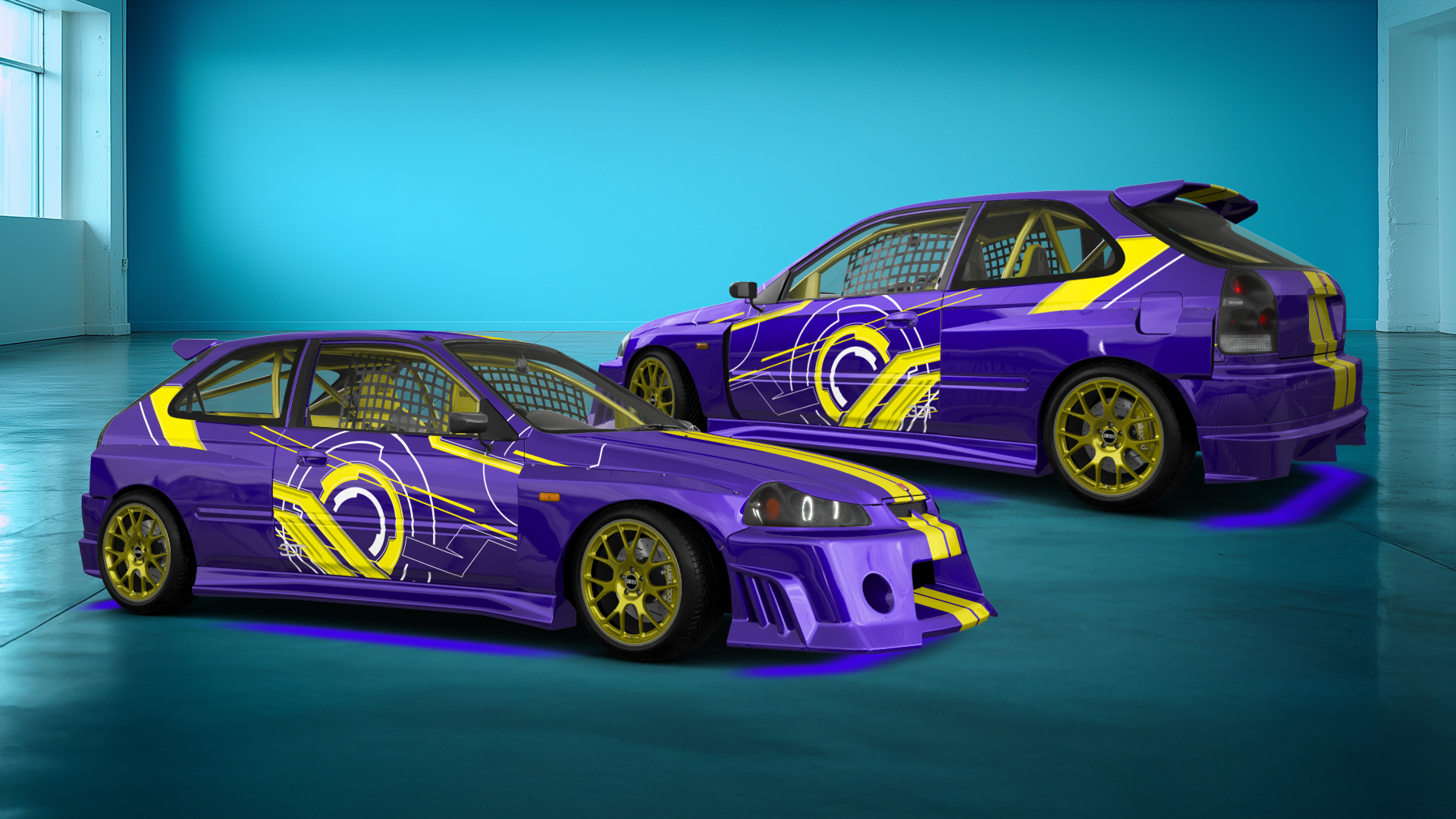 Honda Civic 3 Door Hatchback 1997 tuning