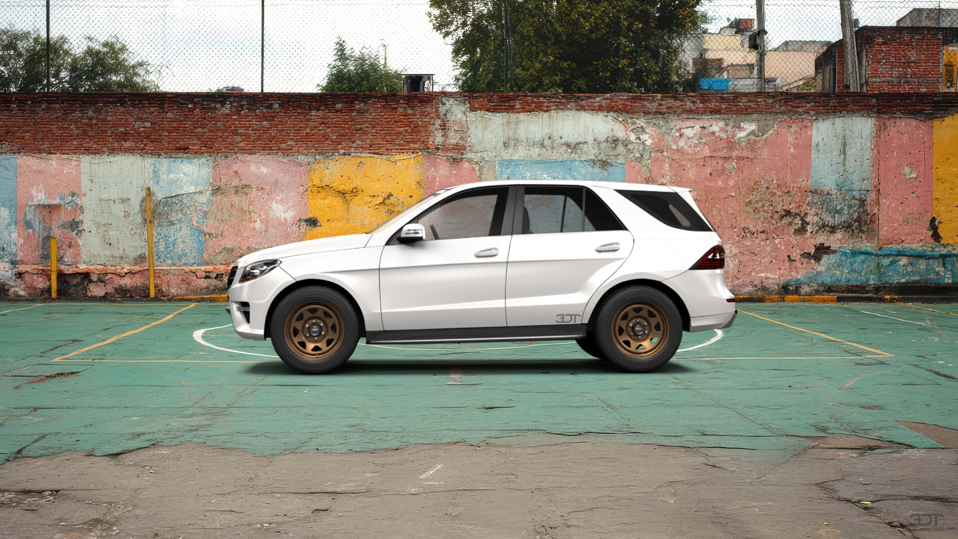 Mercedes ML class SUV 2011 tuning
