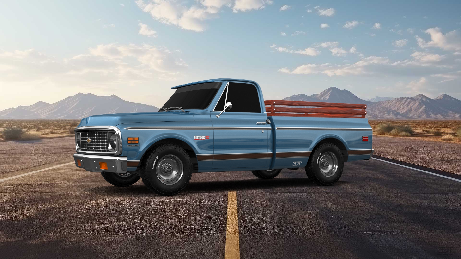 Chevrolet C-10 Cheyenne 2 Door pickup truck 1972 tuning