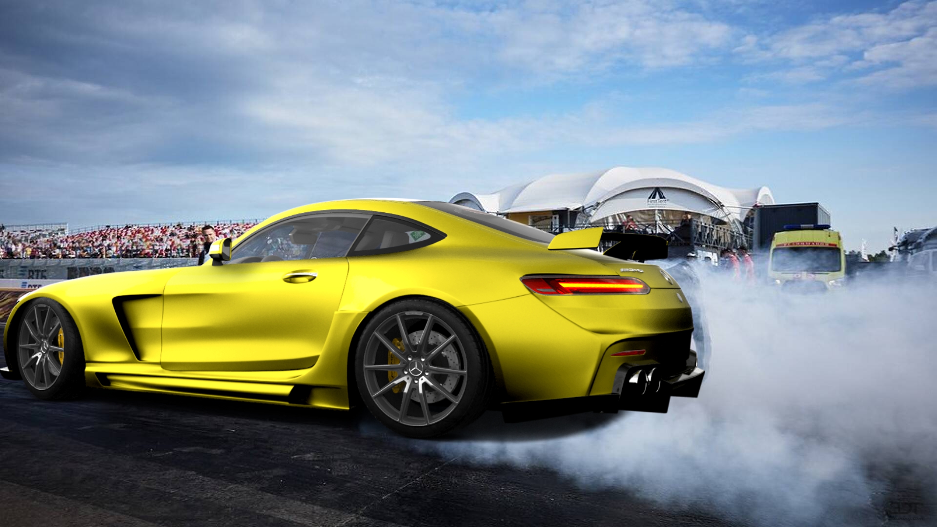 Mercedes AMG GT 2 door fastback coupe 2015 Images