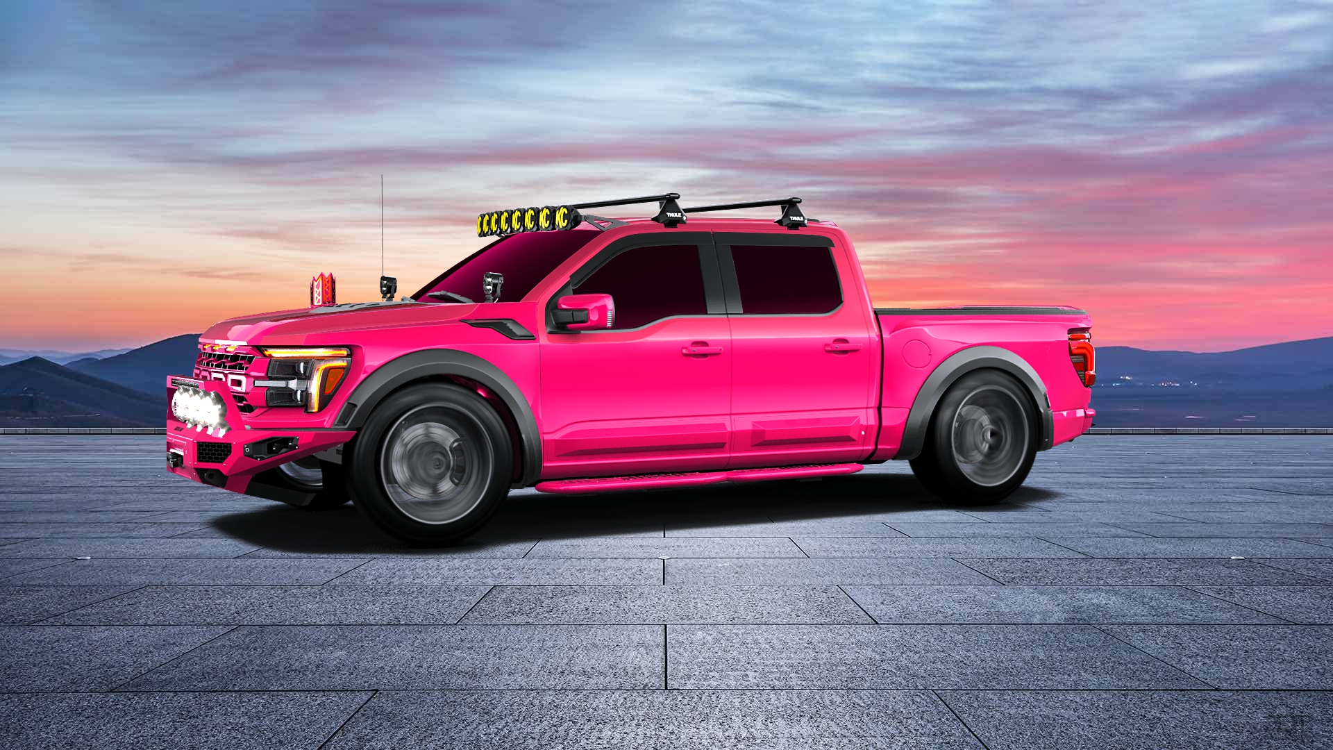 Ford F-150 Raptor 4 Door pickup truck 2024 tuning