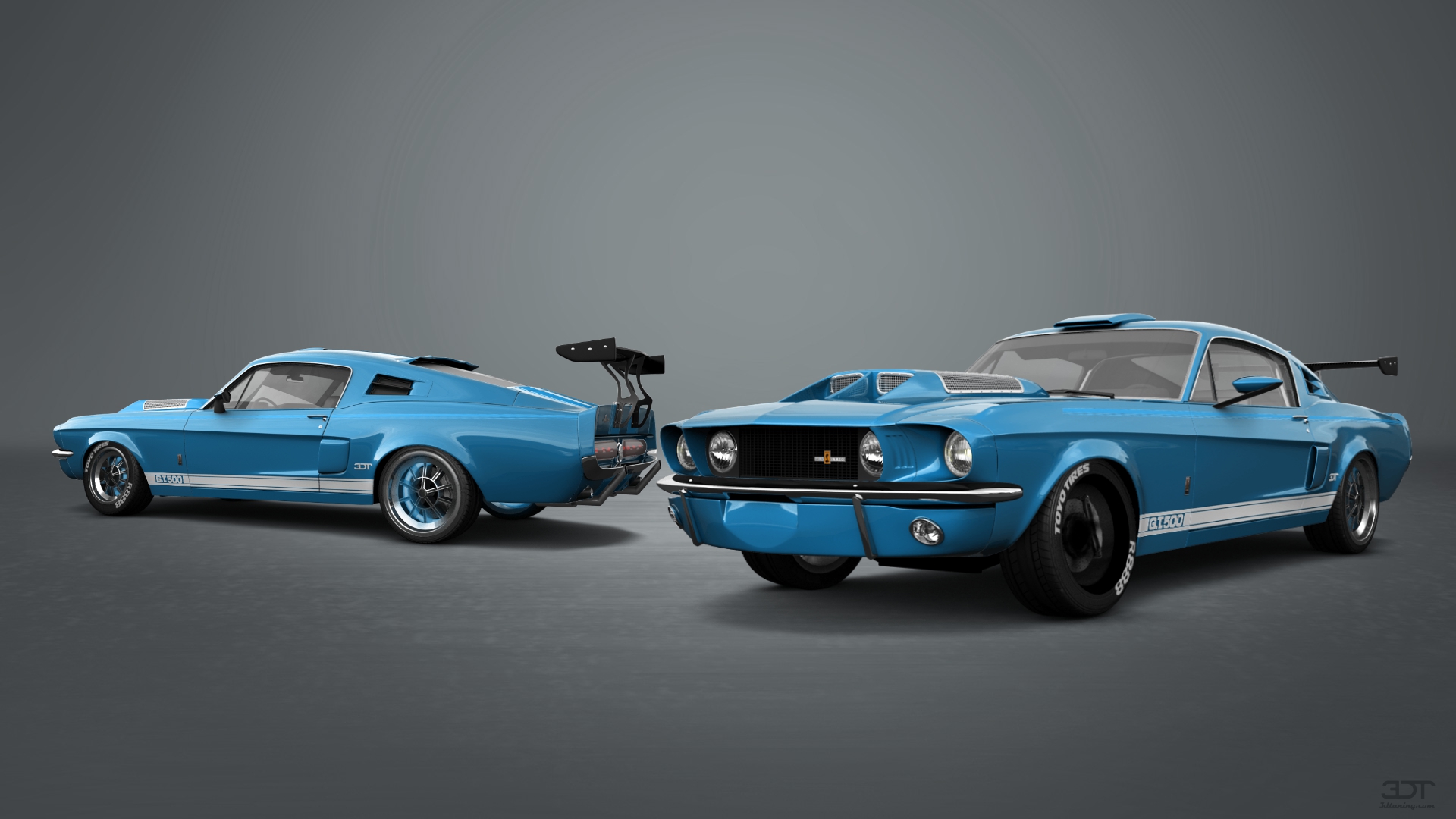 Mustang GT500 2 Door Coupe 1968 tuning