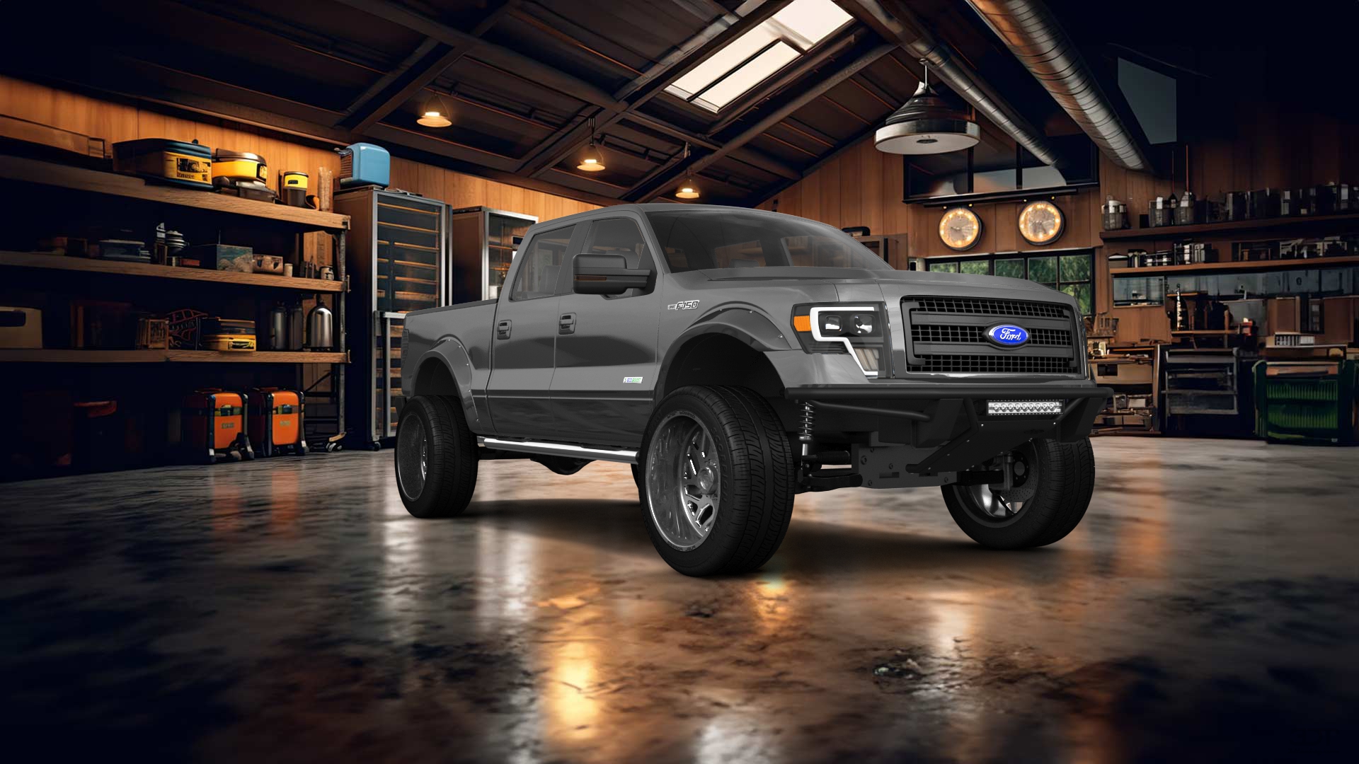 Ford F-150 Crew Cab 4 Door pickup truck 2013