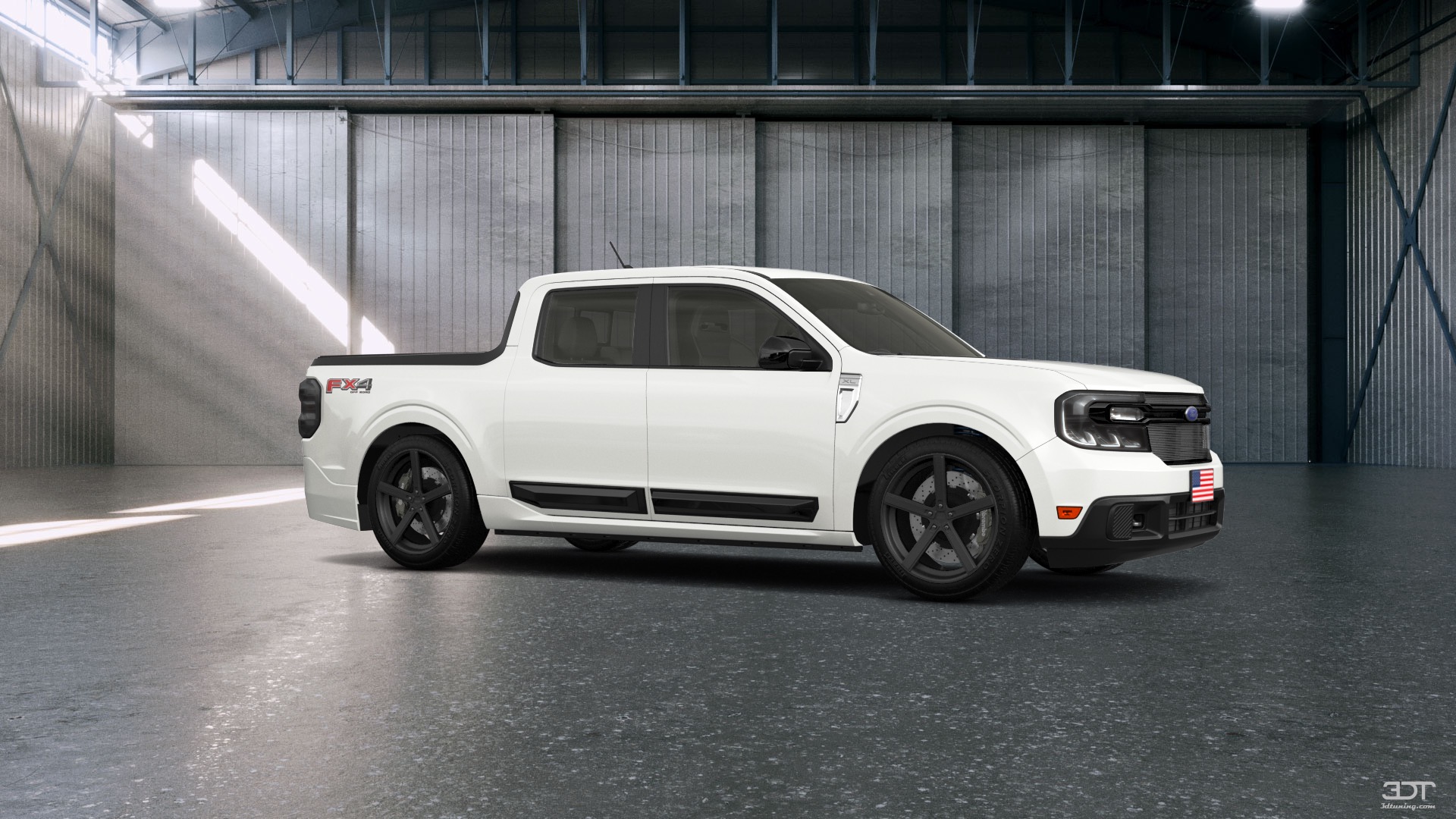 Ford Maverick 4 Door pickup truck 2022 tuning