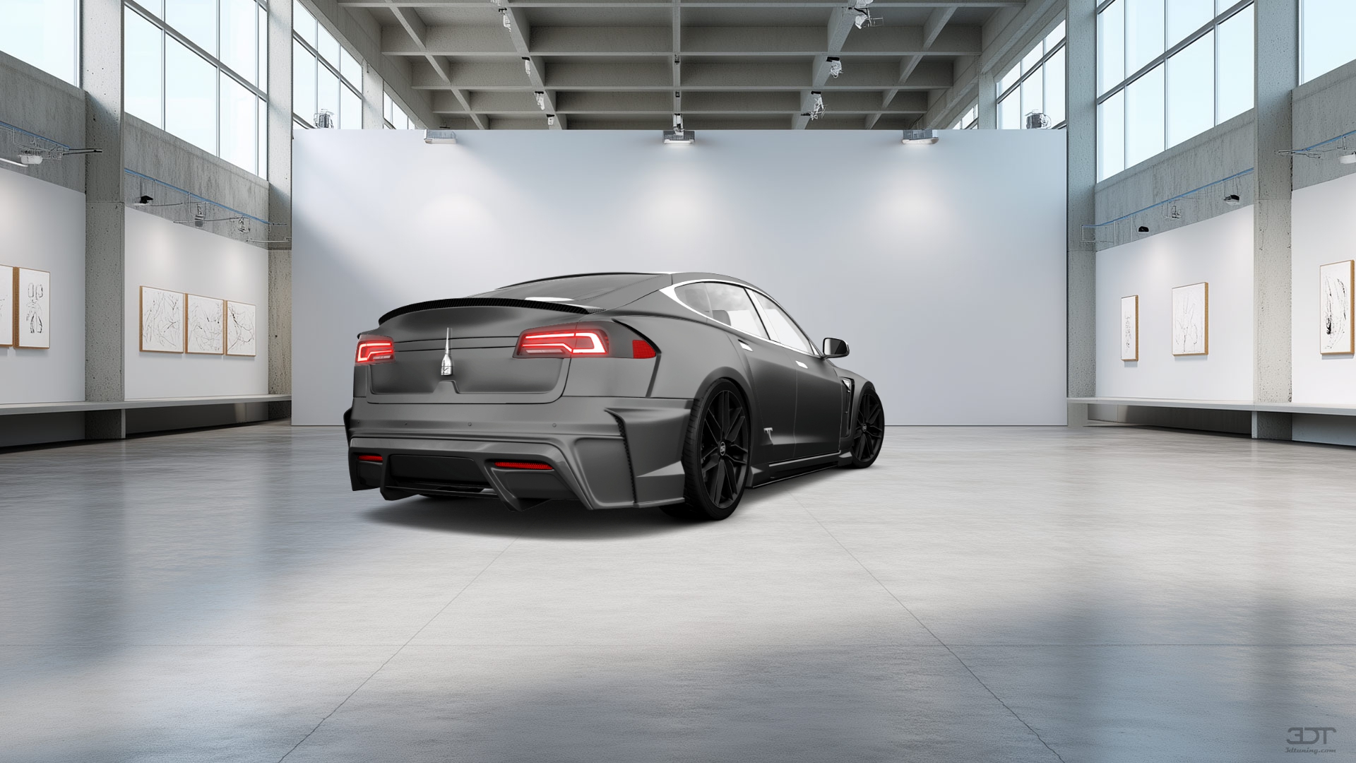 Tesla Model S 5 Door Liftback 2013 tuning