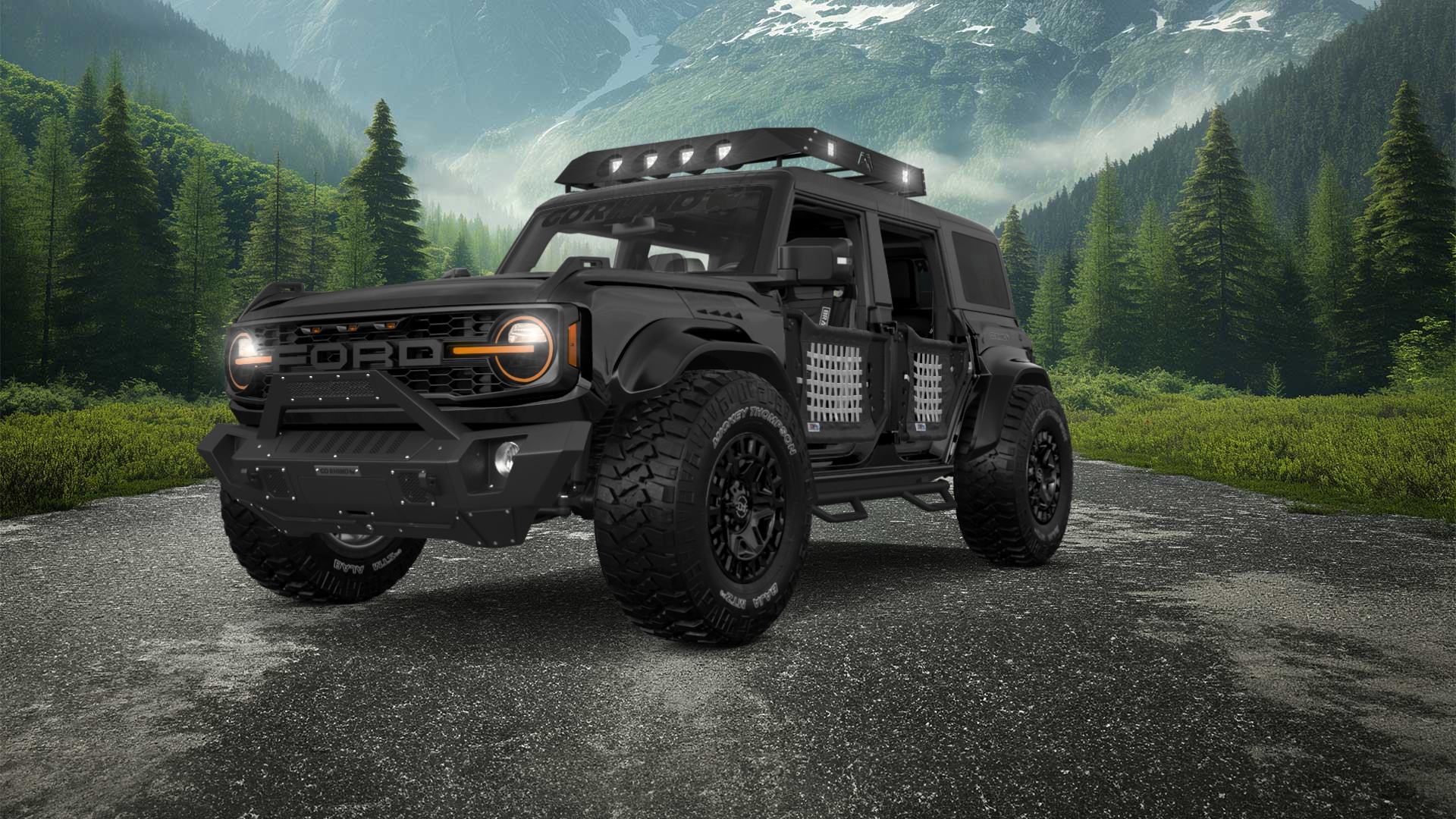 Ford Bronco Raptor 4 Door pickup truck 2022