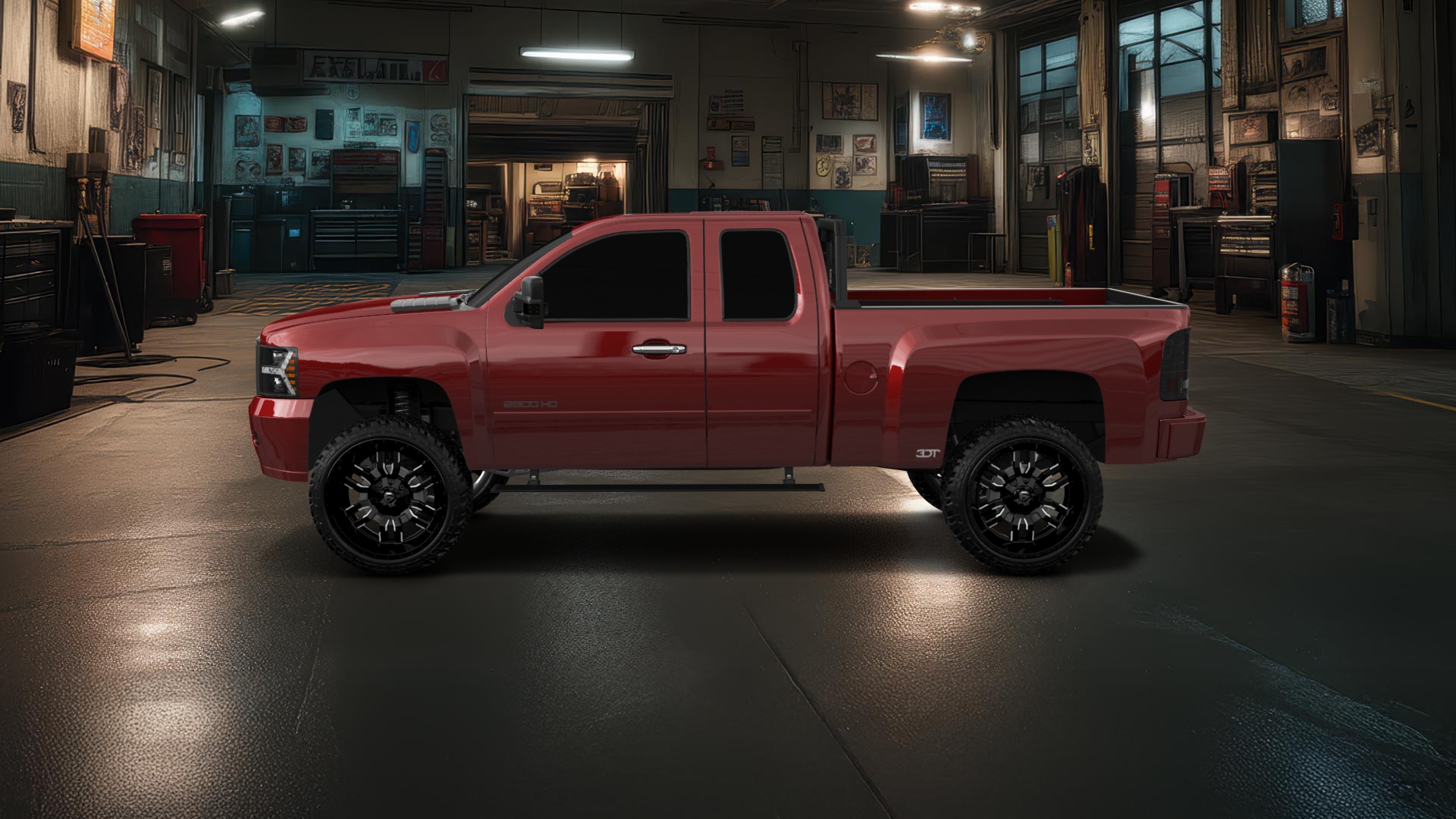 Chevrolet Silverado 2500 HD Extended Cab Pickup Truck 2007 tuning