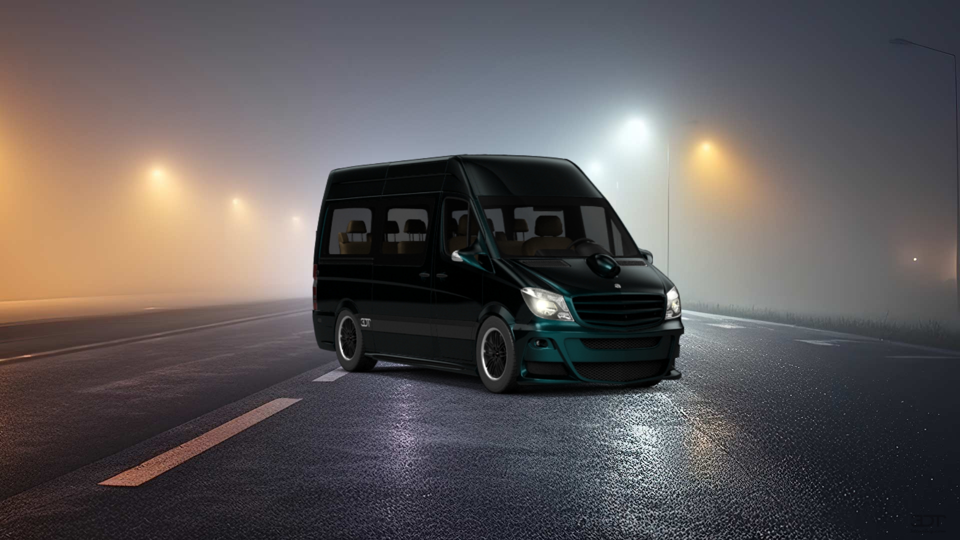Mercedes Sprinter Passenger Van 2013 tuning