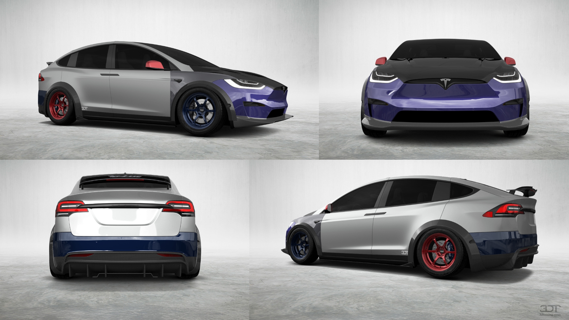 Tesla Model X 5 Door SUV 2024 tuning