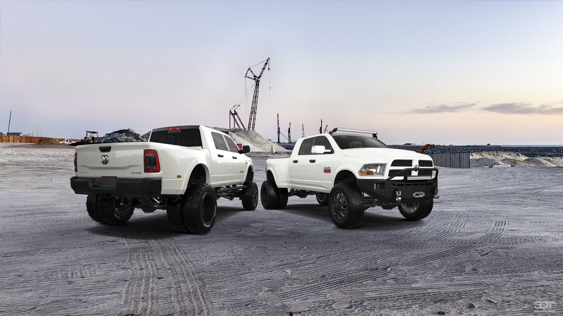 Dodge Ram 3500 4 Door pickup truck 2020