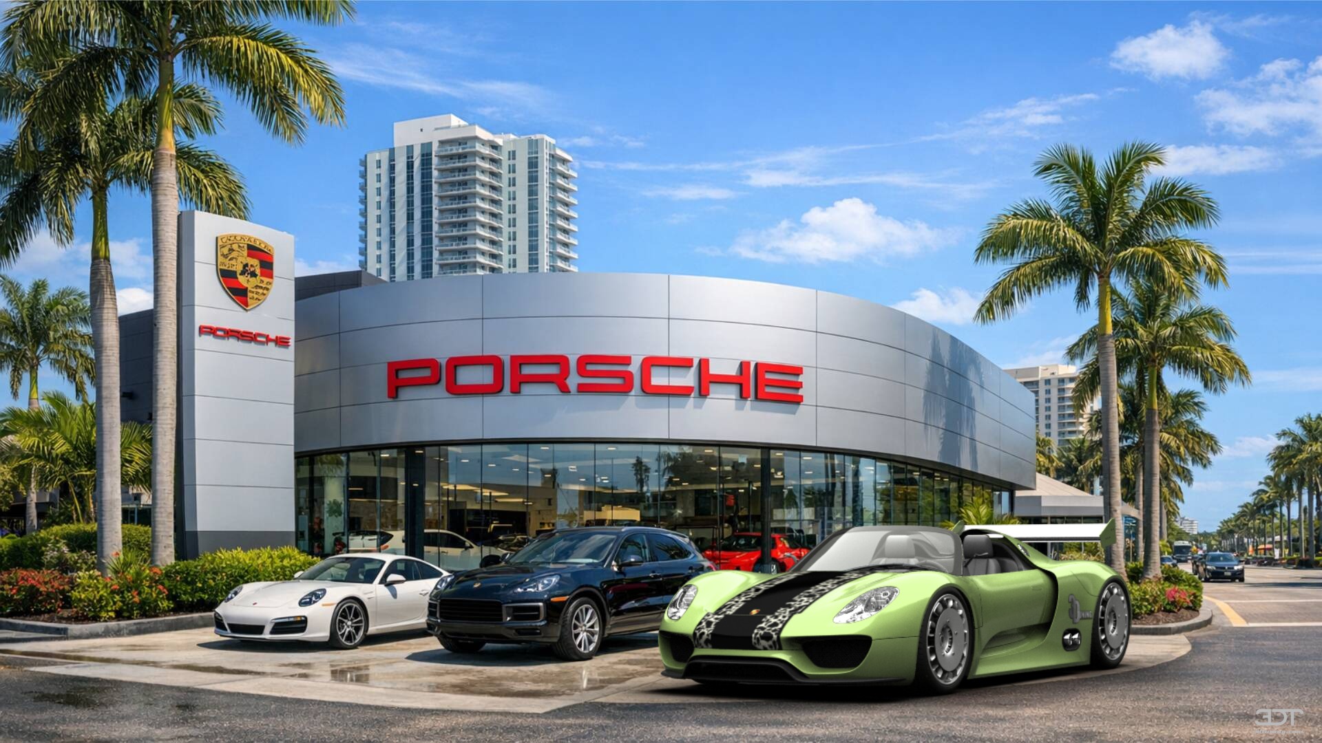Porsche 918 Roadster 2012 tuning