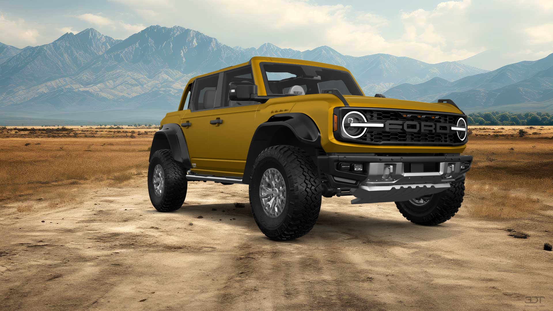 Ford Bronco Raptor 4 Door pickup truck 2022 tuning