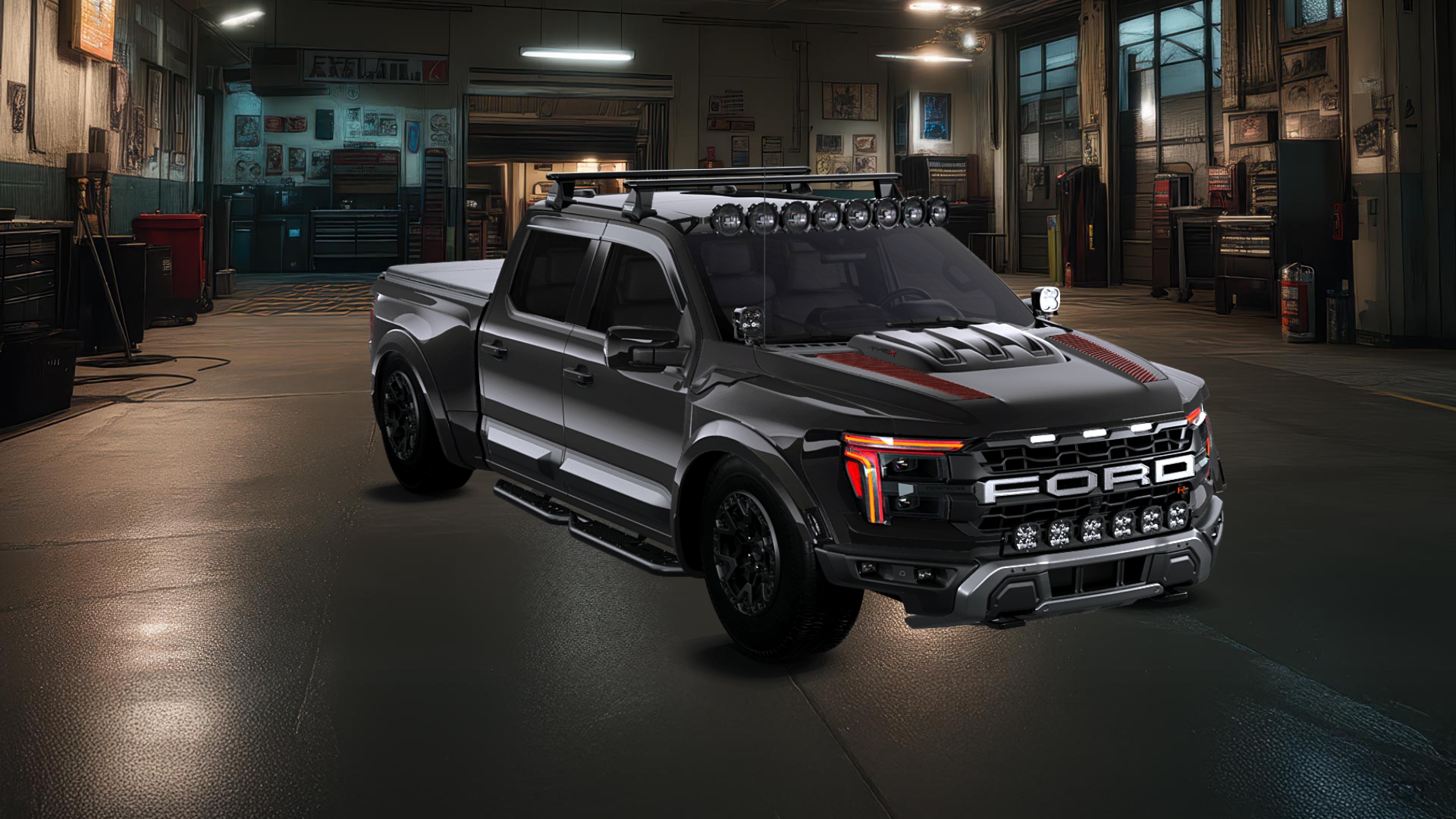Ford F-150 Raptor 4 Door pickup truck 2024