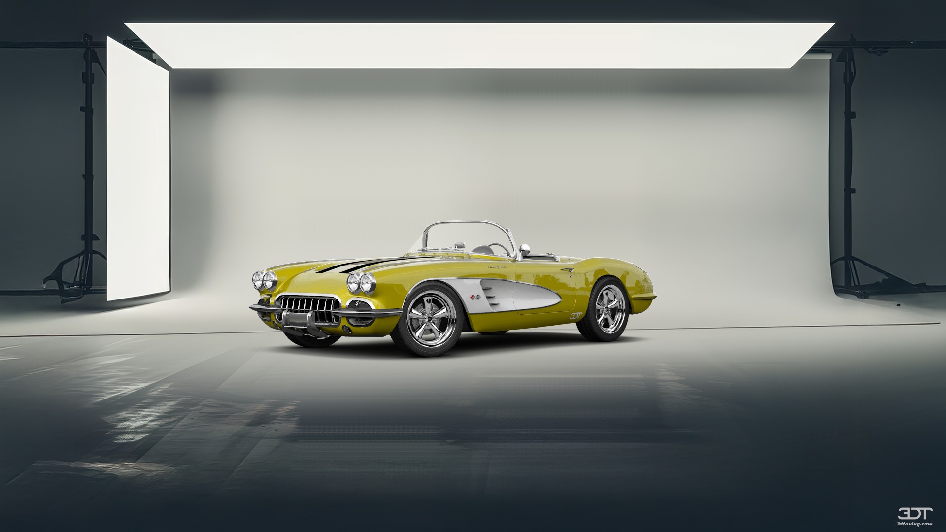 Chevrolet Corvette Convertible Coupe 1958 tuning