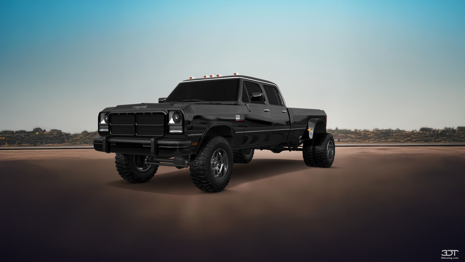 Dodge Ram 350 4 Door pickup truck 1991