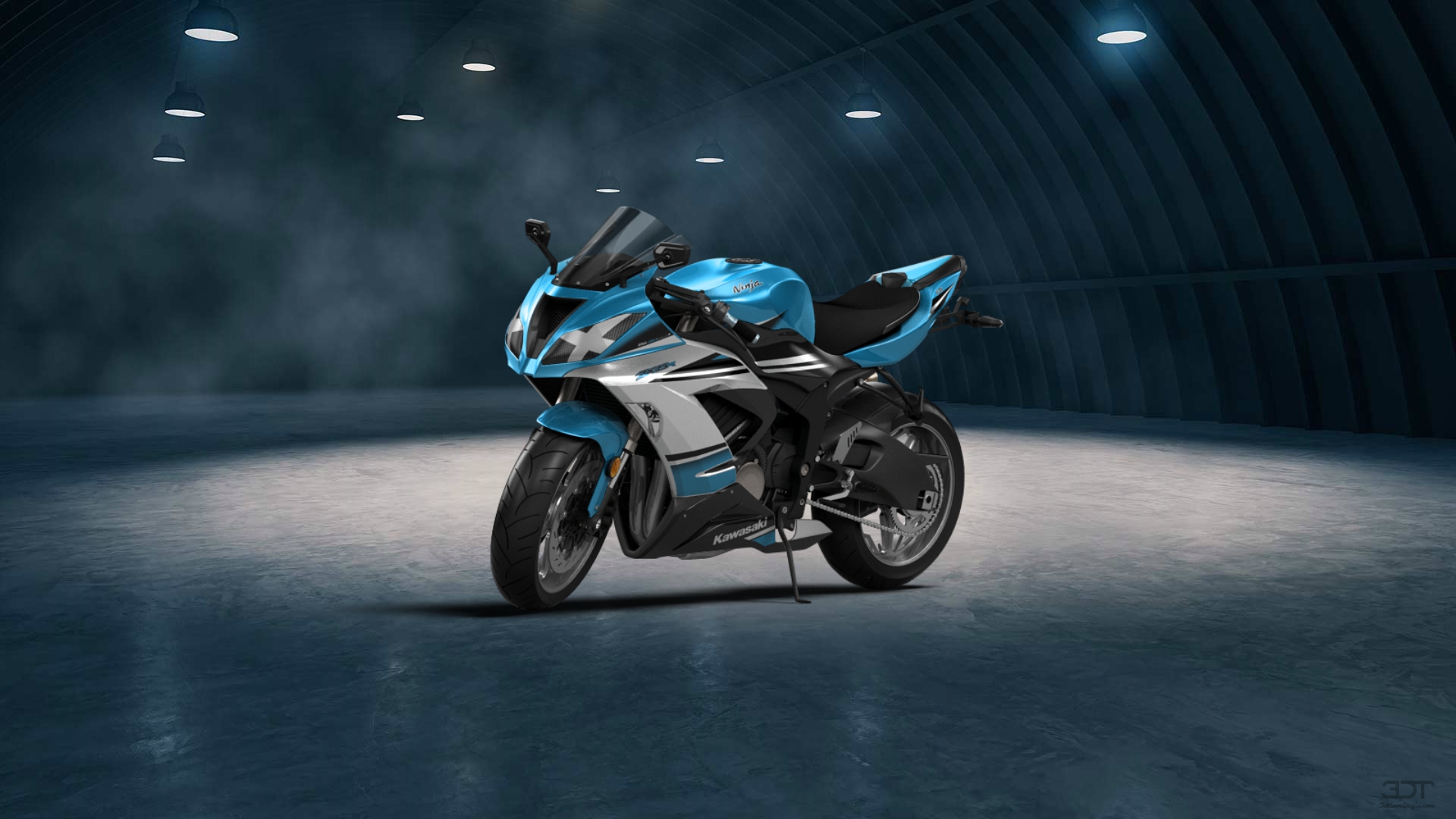 Kawasaki Ninja ZX 6R Sport Bike 2015 tuning