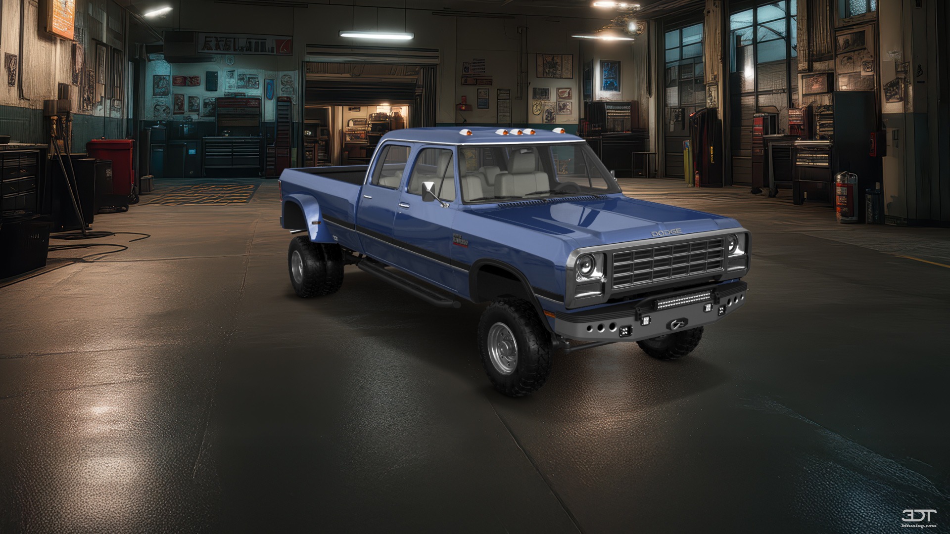 Dodge Ram 350 4 Door pickup truck 1991 tuning