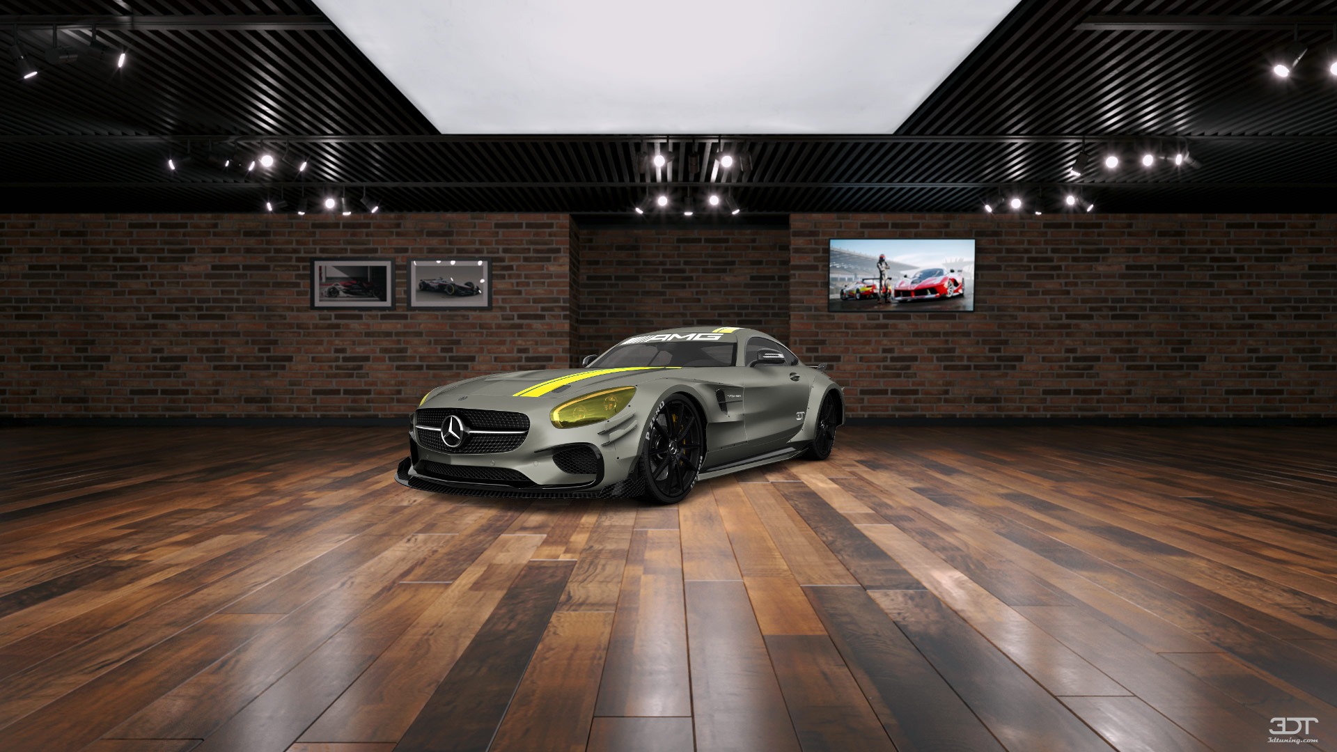 Mercedes AMG GT 2 door fastback coupe 2016