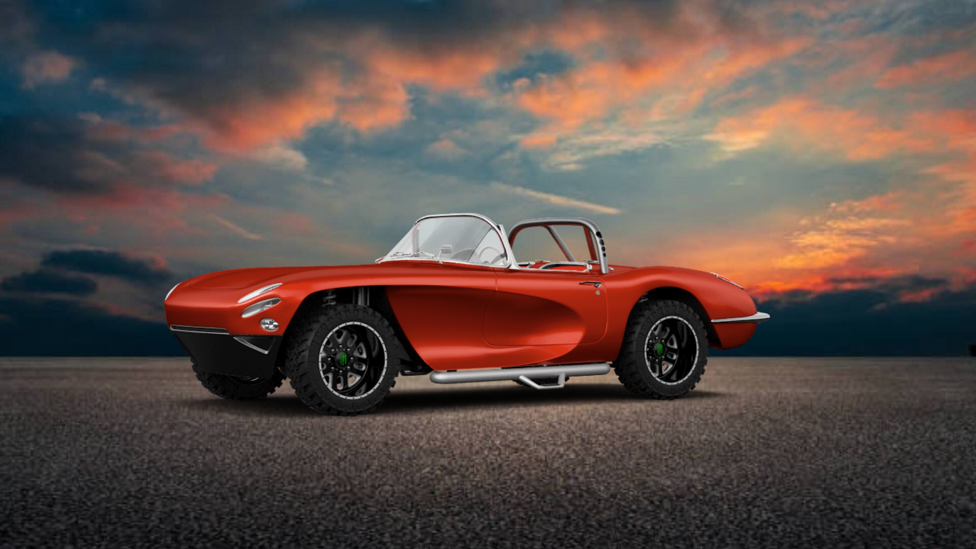 Chevrolet Corvette Convertible Coupe 1958 tuning