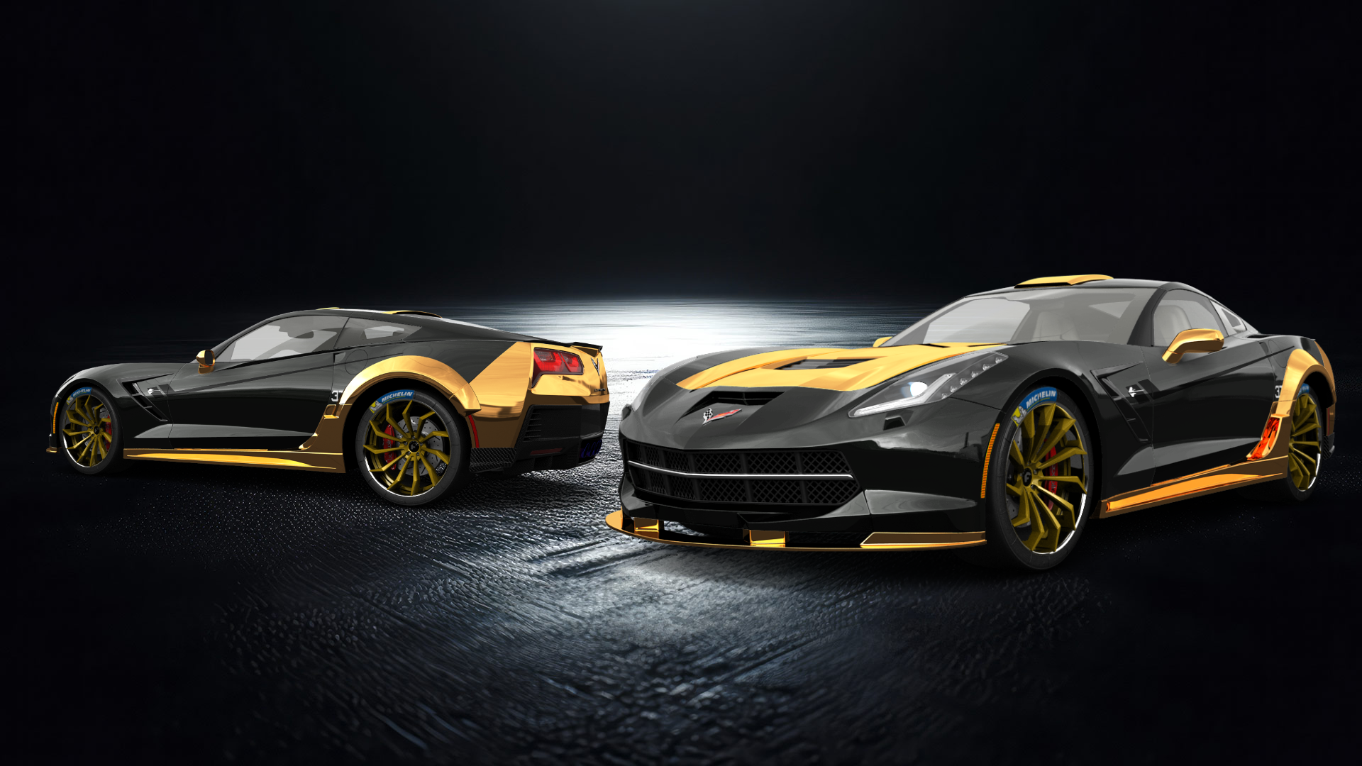 Chevrolet Corvette C7 2 Door Coupe 2015 tuning