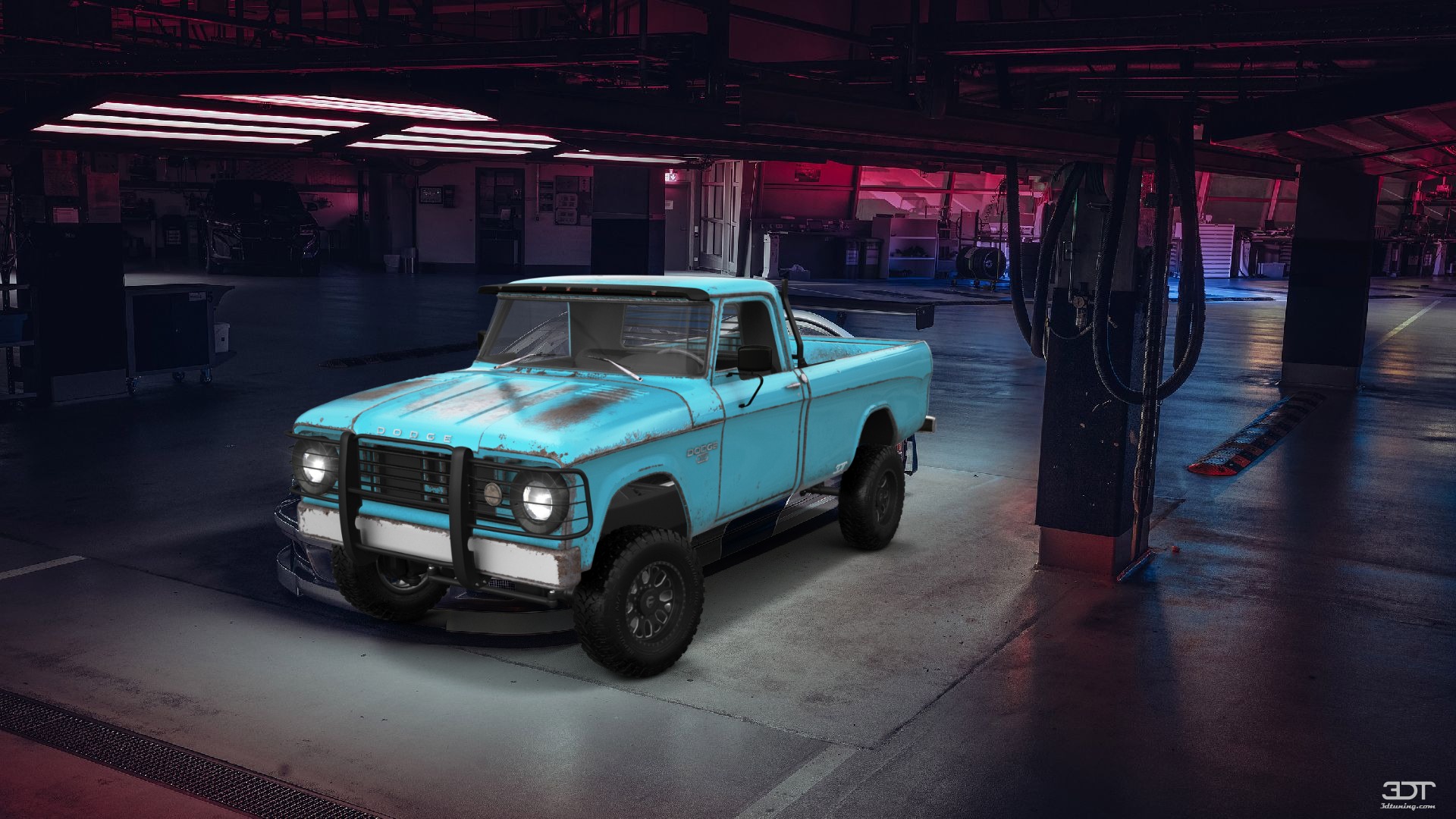 Dodge Power Wagon W200 2 Door pickup truck 1966 tuning