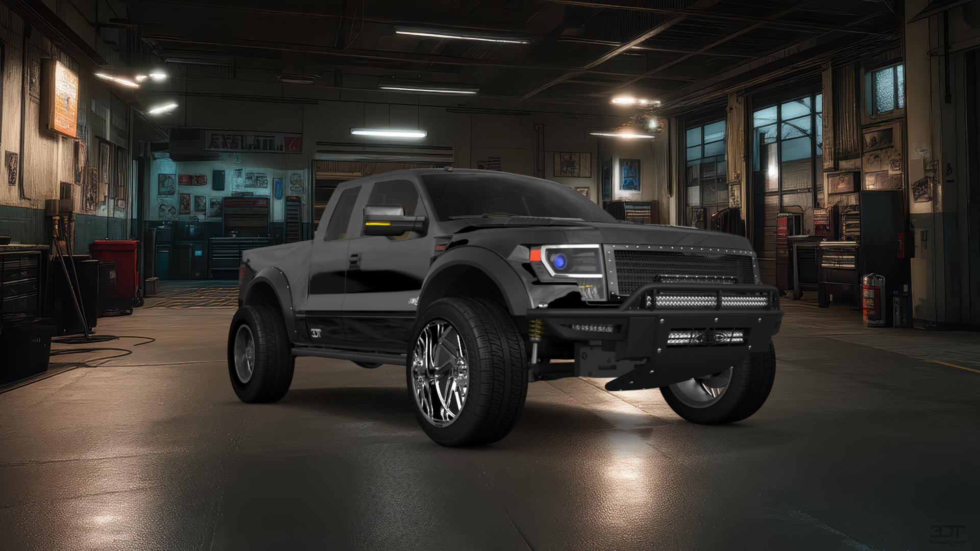 Ford F-150 SVT Raptor 2 Door pickup truck 2010
