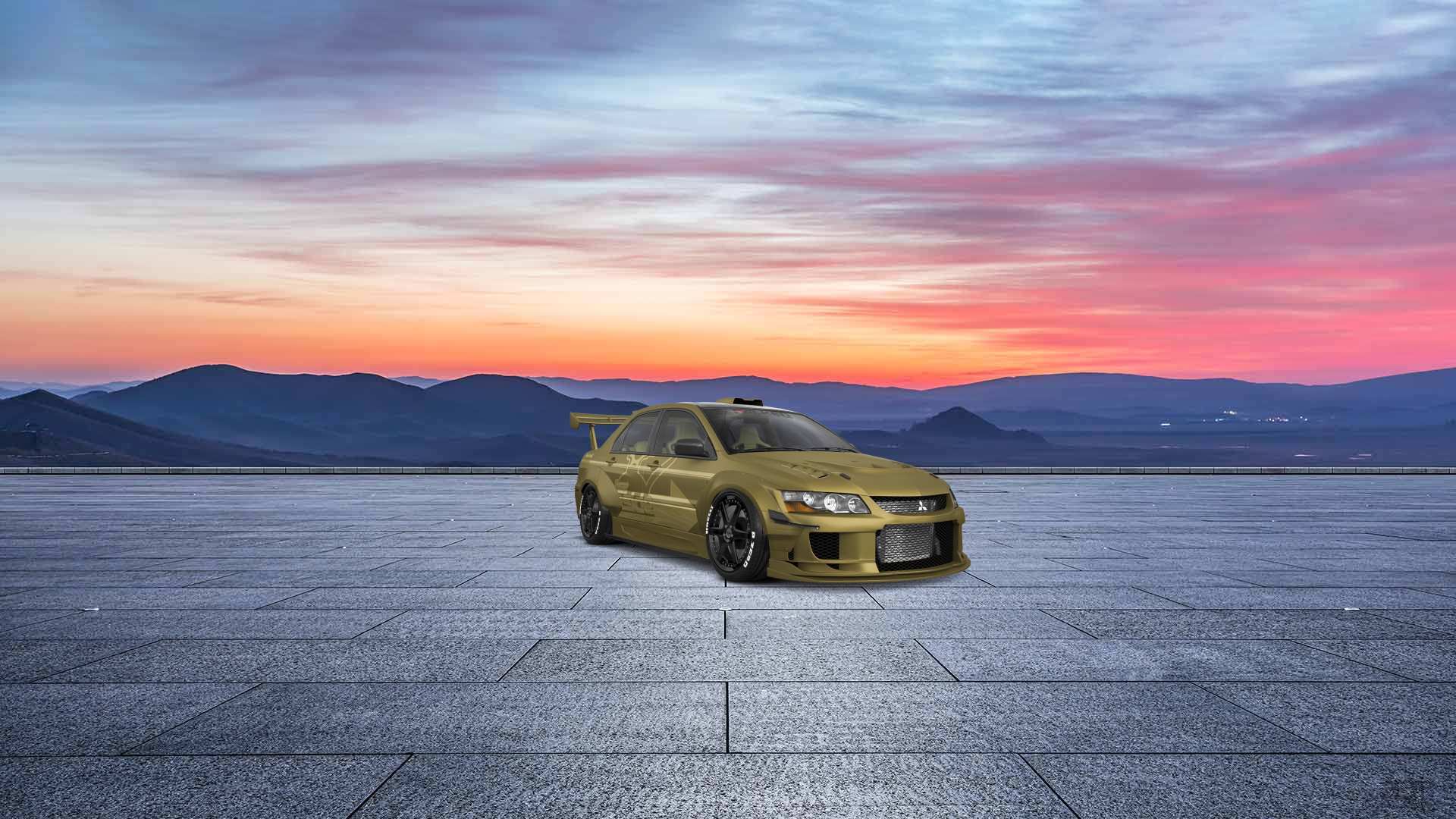 Mitsubishi Lancer Evo IX 4 Door Saloon 2005 tuning