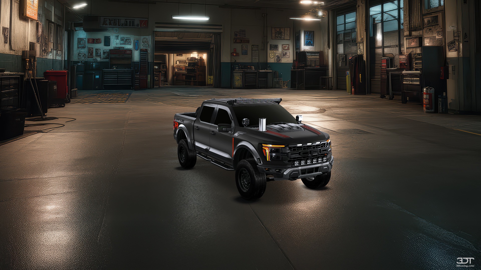 Ford F-150 Raptor 4 Door pickup truck 2024 tuning
