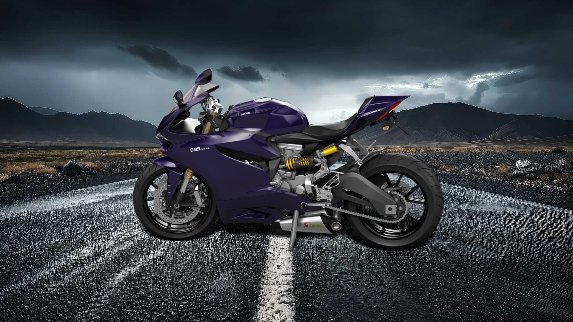 Ducati 899 Panigale Sport Bike 2015