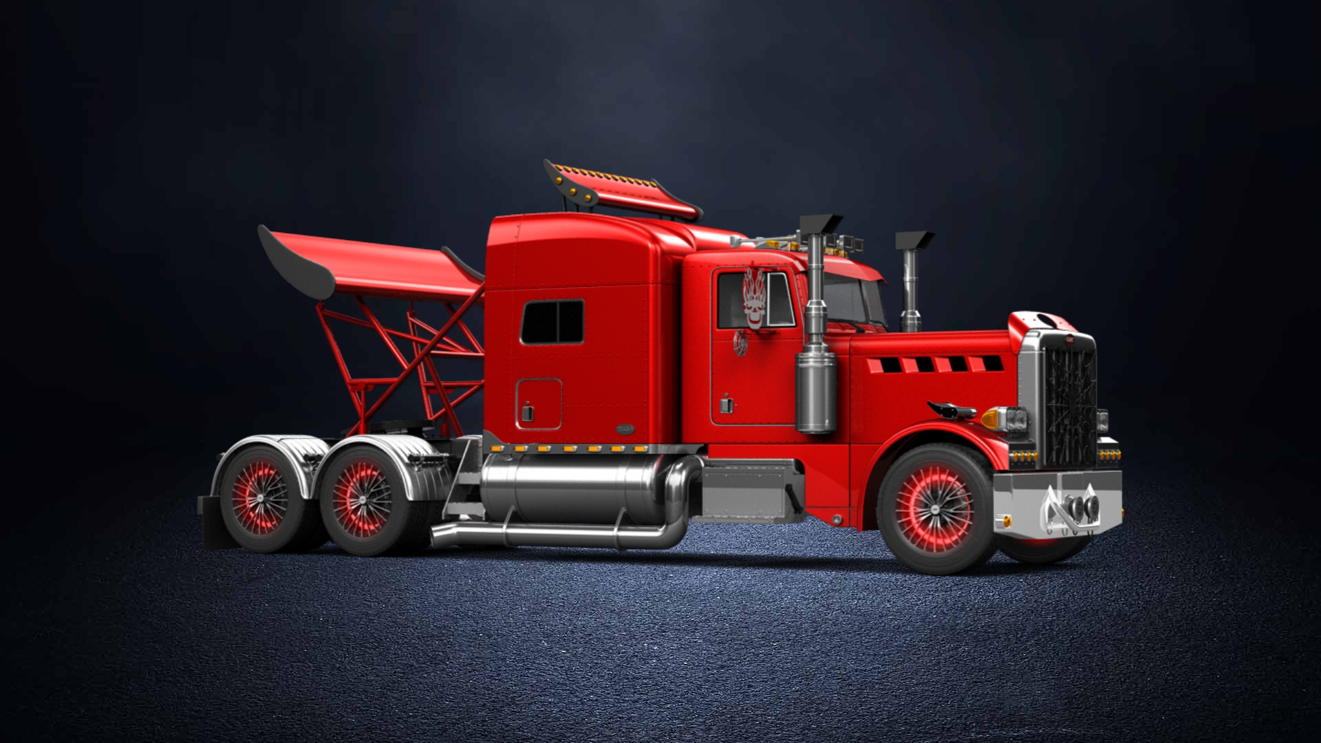 Peterbilt 359 Truck 1987
