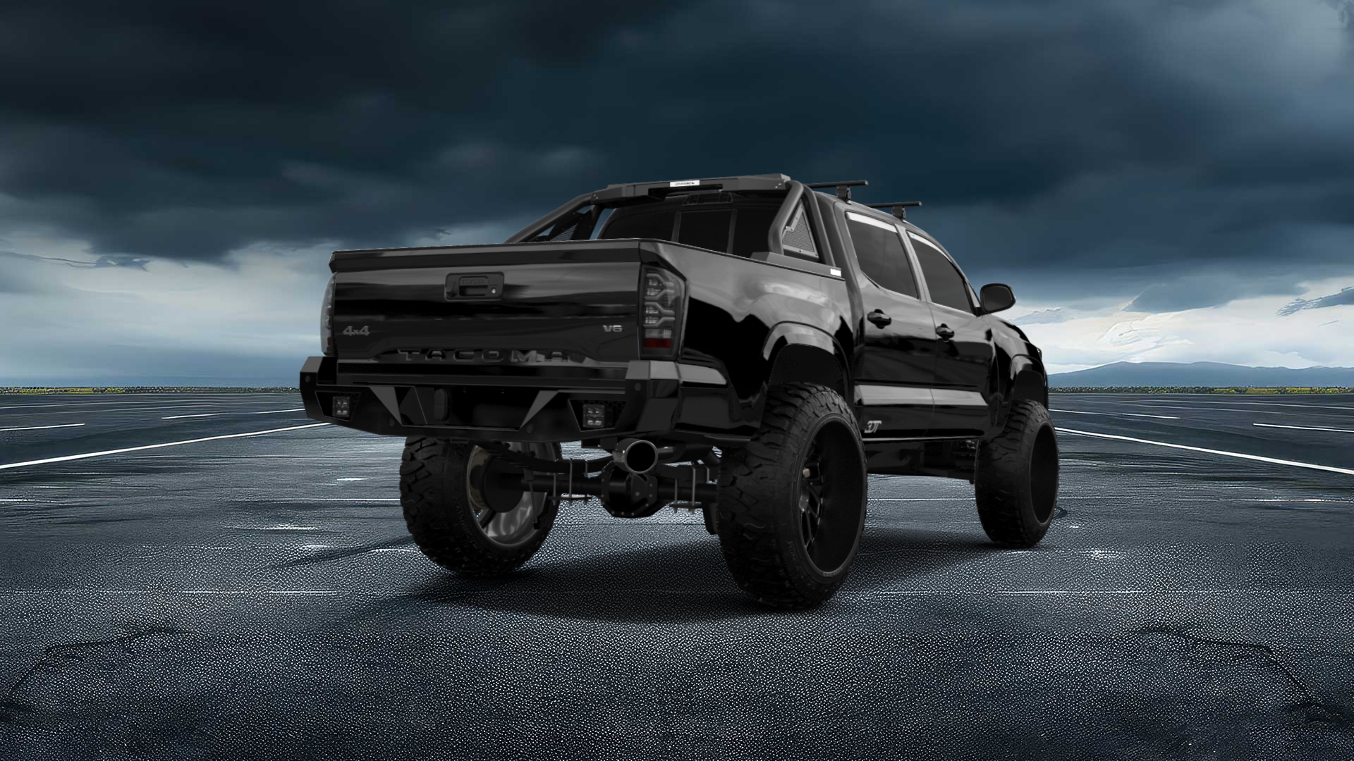 Toyota Tacoma 4 Door pickup truck 2018 tuning