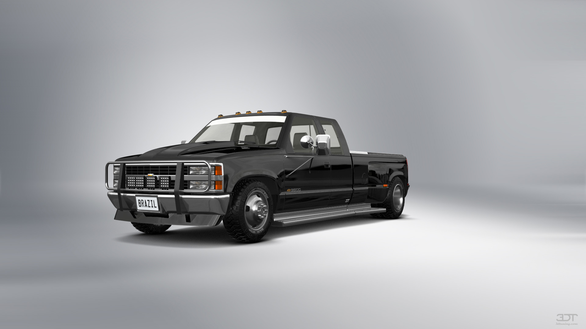 Chevrolet K3500 Extended Cab Pickup Truck 1988