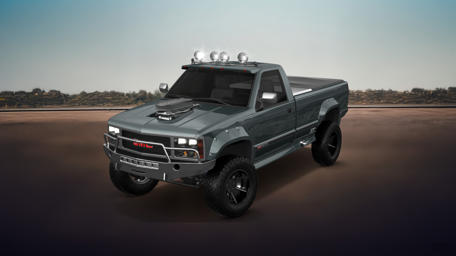 GMC Sierra 1500 2 Door pickup truck 1988 tuning