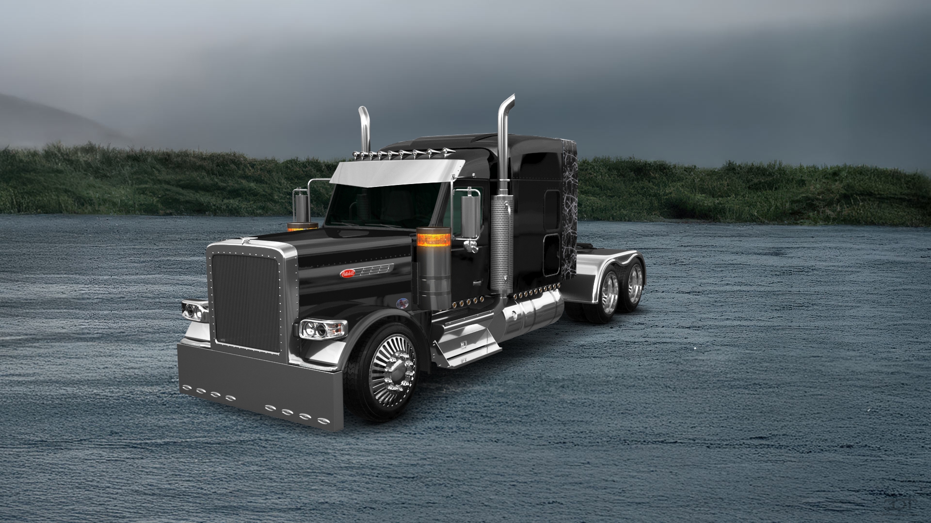 Peterbilt 589 Sleeper Cab Truck 2024 tuning
