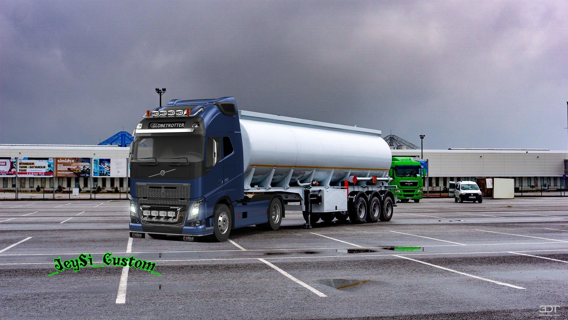 Tuning Volvo FH16 Globetrotter XL Cab Truck 2013