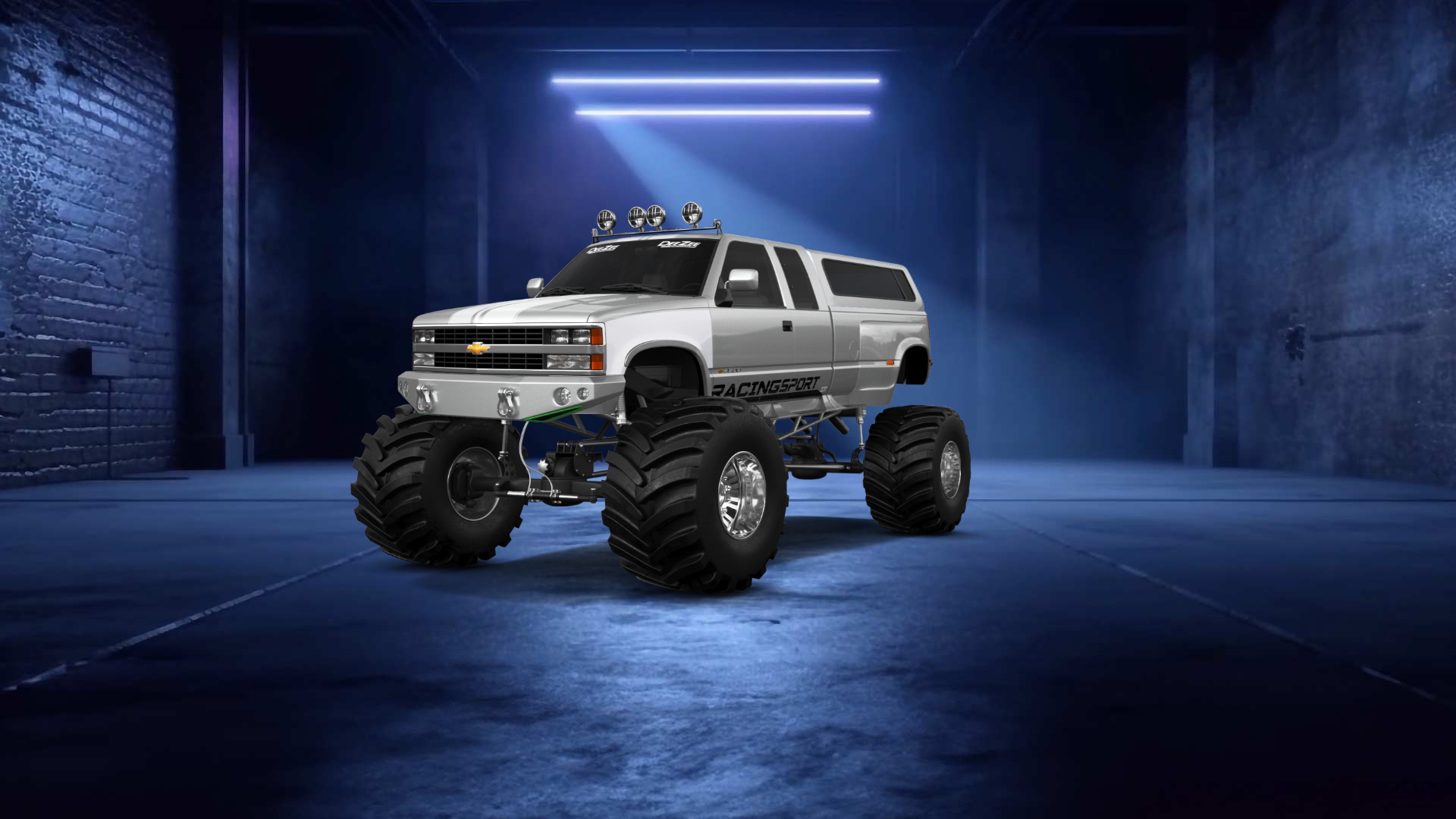 Chevrolet K3500 Extended Cab Pickup Truck 1988