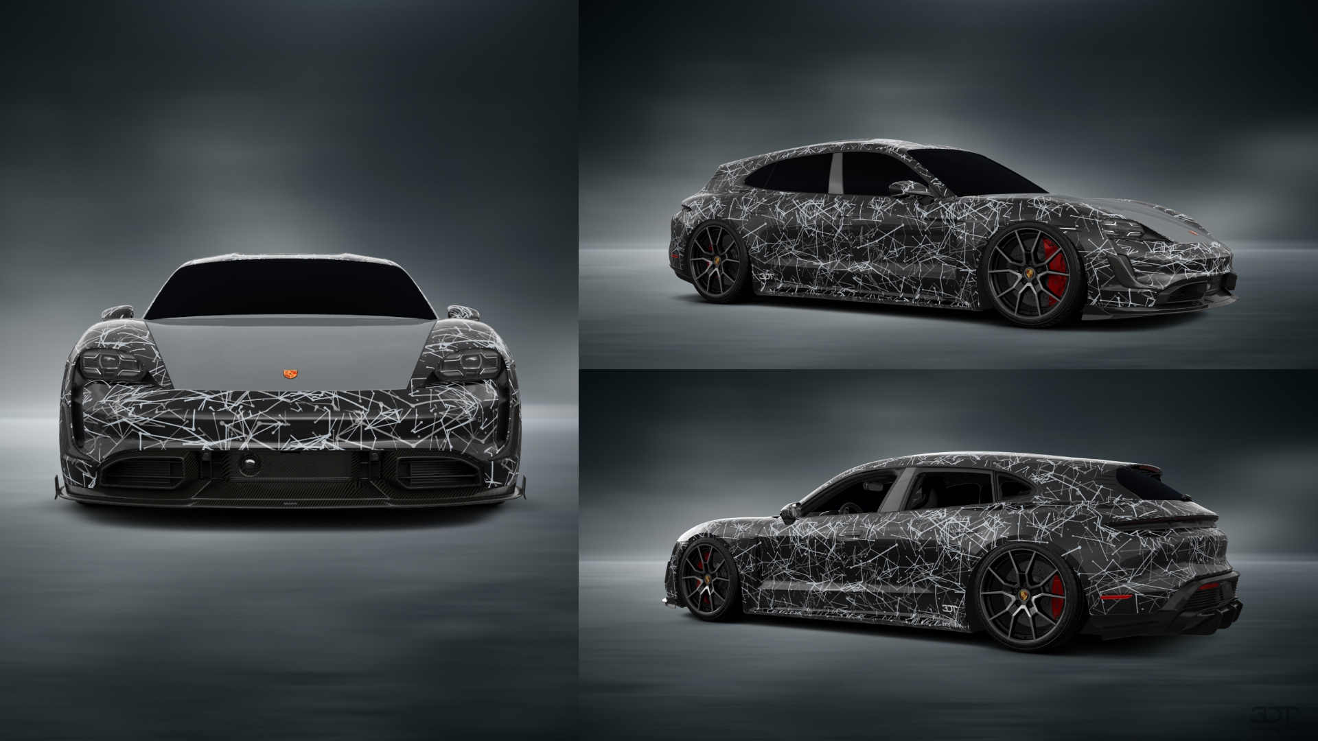 Porsche Taycan Sport Turismo Shooting Brake 2019 tuning