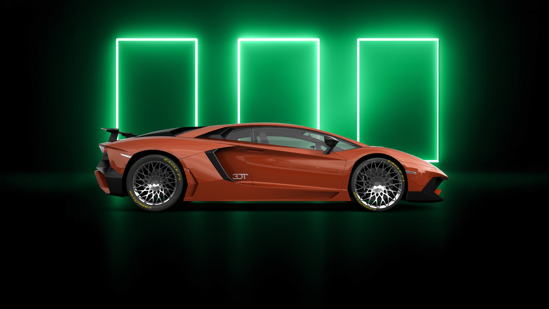 Lamborghini Aventador 2 Door Coupe 2012 tuning