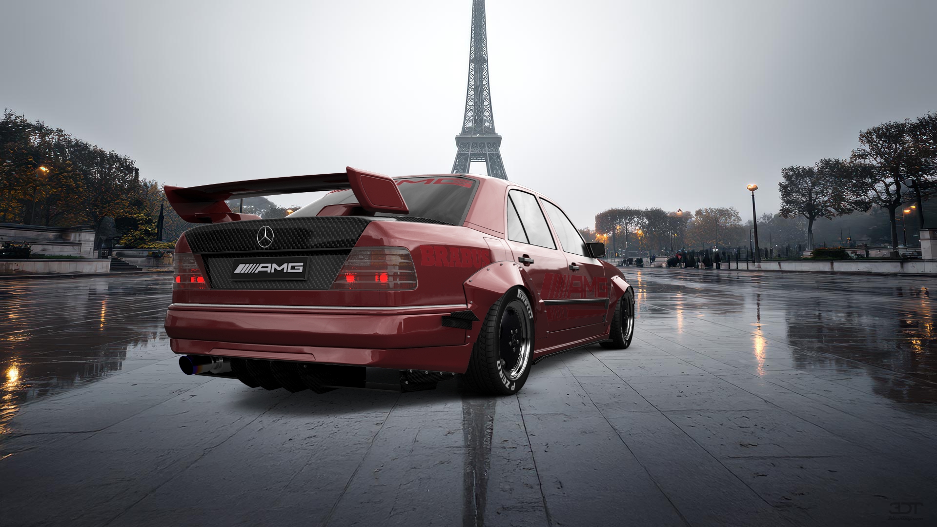 Mercedes E-Class Sedan 1984 tuning