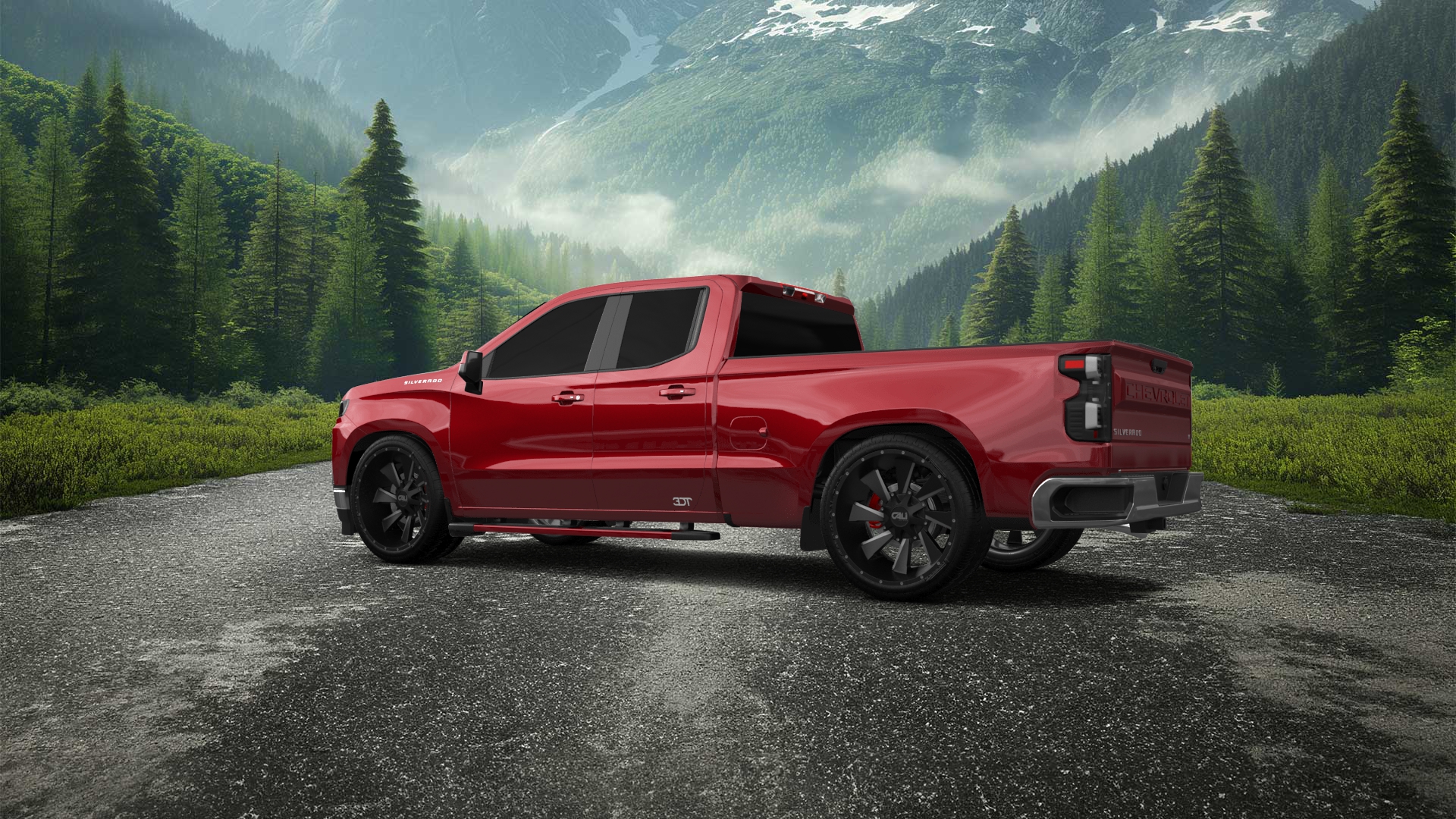 Chevrolet Silverado 1500 6.6 ft box 4 Door pickup truck 2021