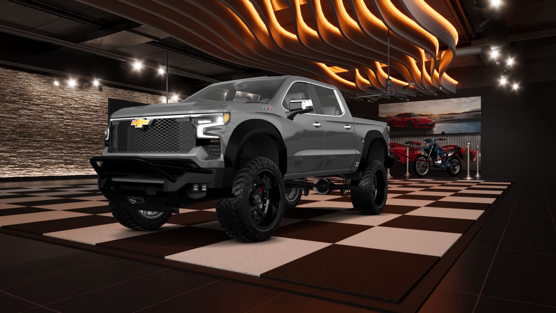 Chevrolet Silverado 1500 Crew Cab 5.8 ft box 4 Door pickup truck 2023