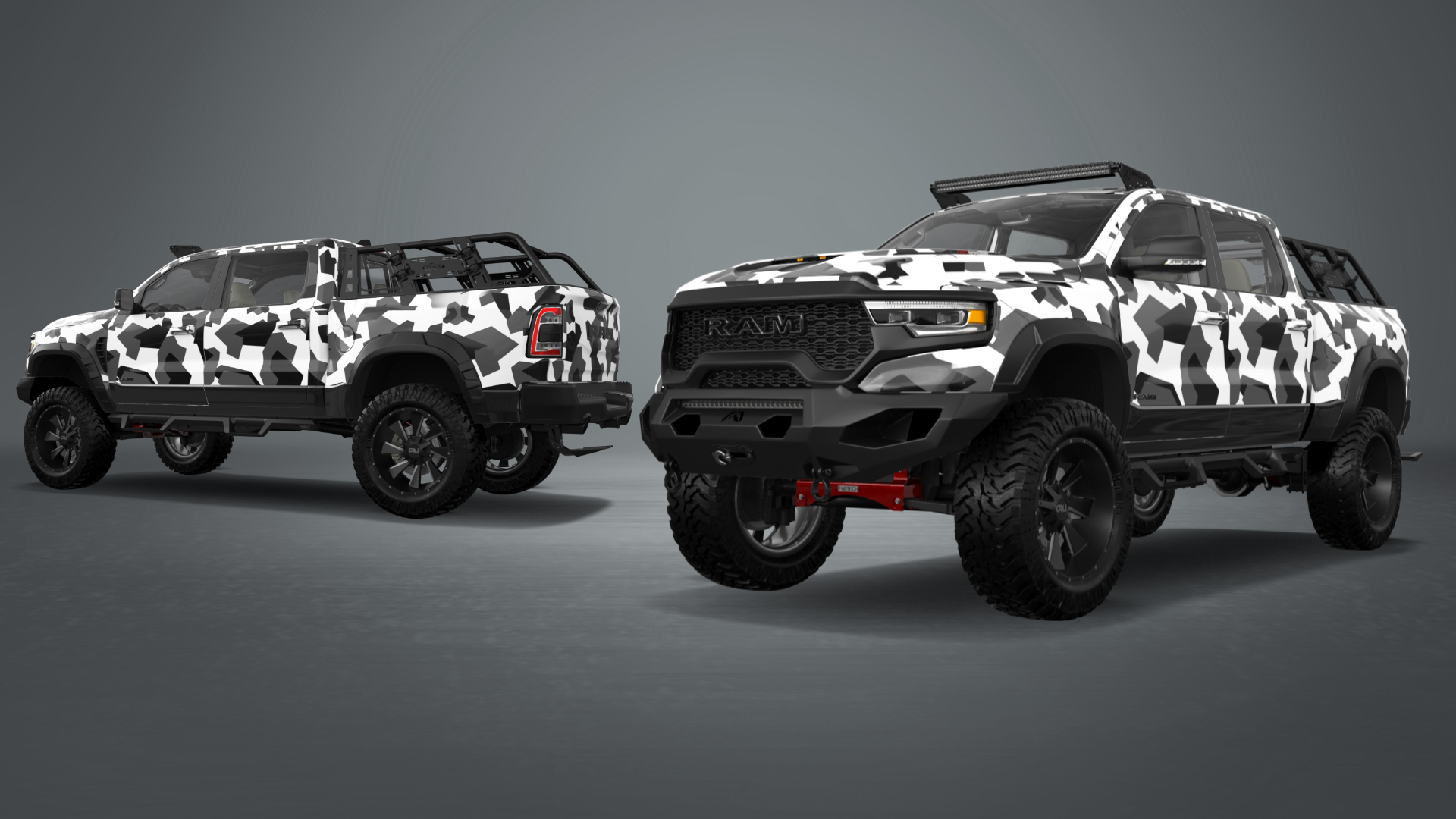 Dodge Ram 1500 TRX 4 Door pickup truck 2021