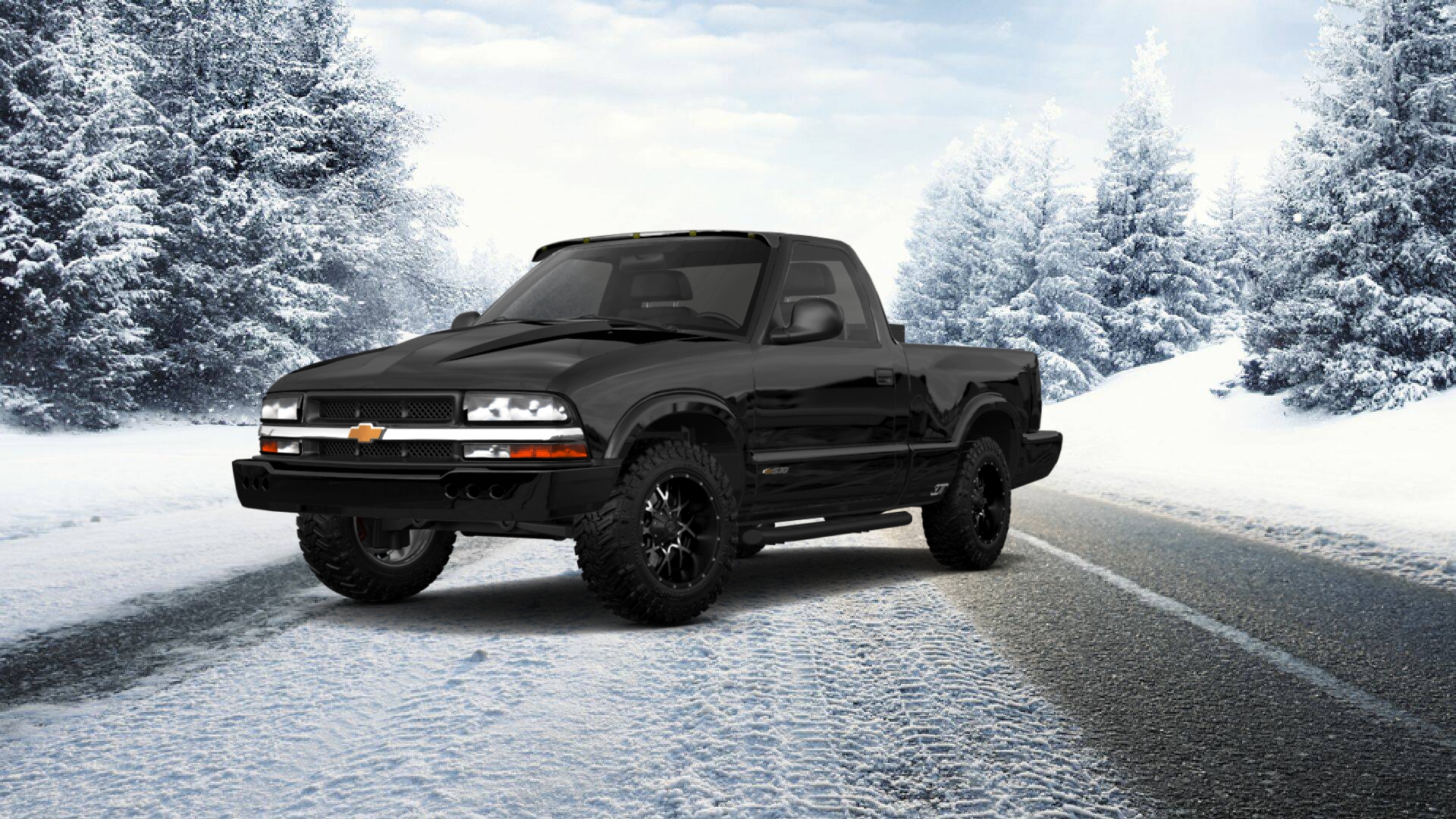 Chevrolet S-10 Stepside 2 Door pickup truck 1999 tuning