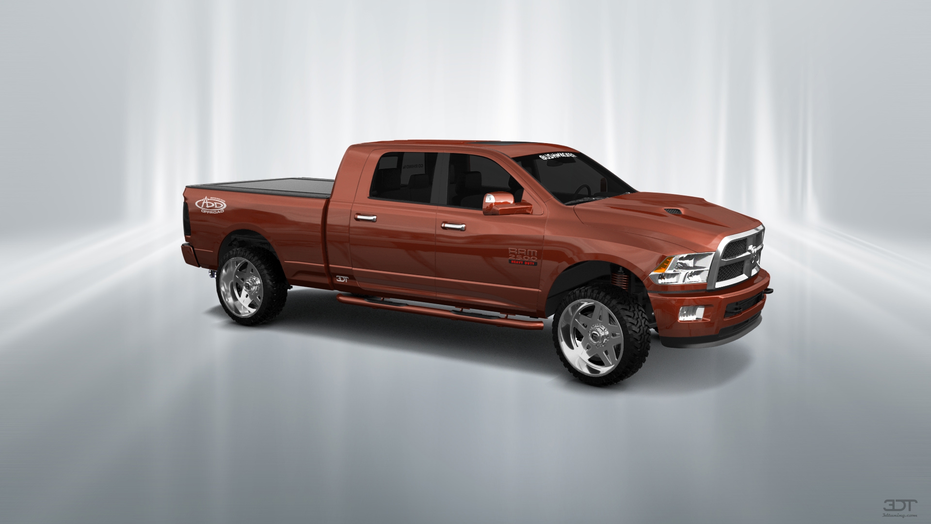Dodge Ram 2500 Mega Cab 6.4 ft box 4 Door pickup truck 2010 tuning