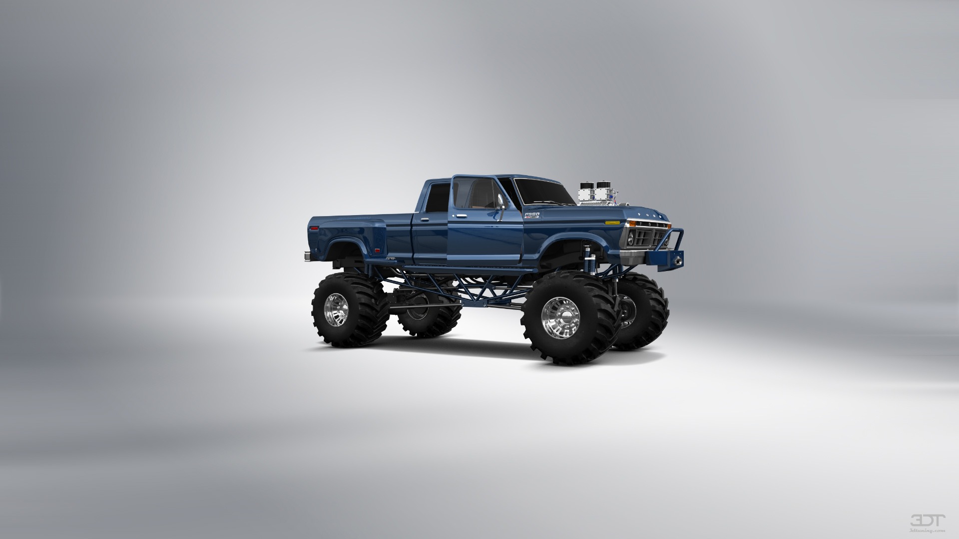 Ford F-350 Dually 4 Door pickup truck 1973