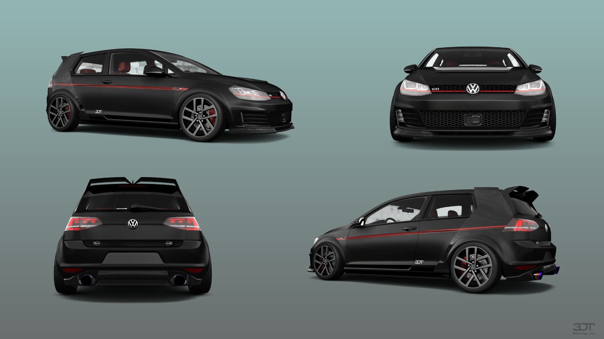 Volkswagen Golf 7 3 Door Hatchback 2013 tuning