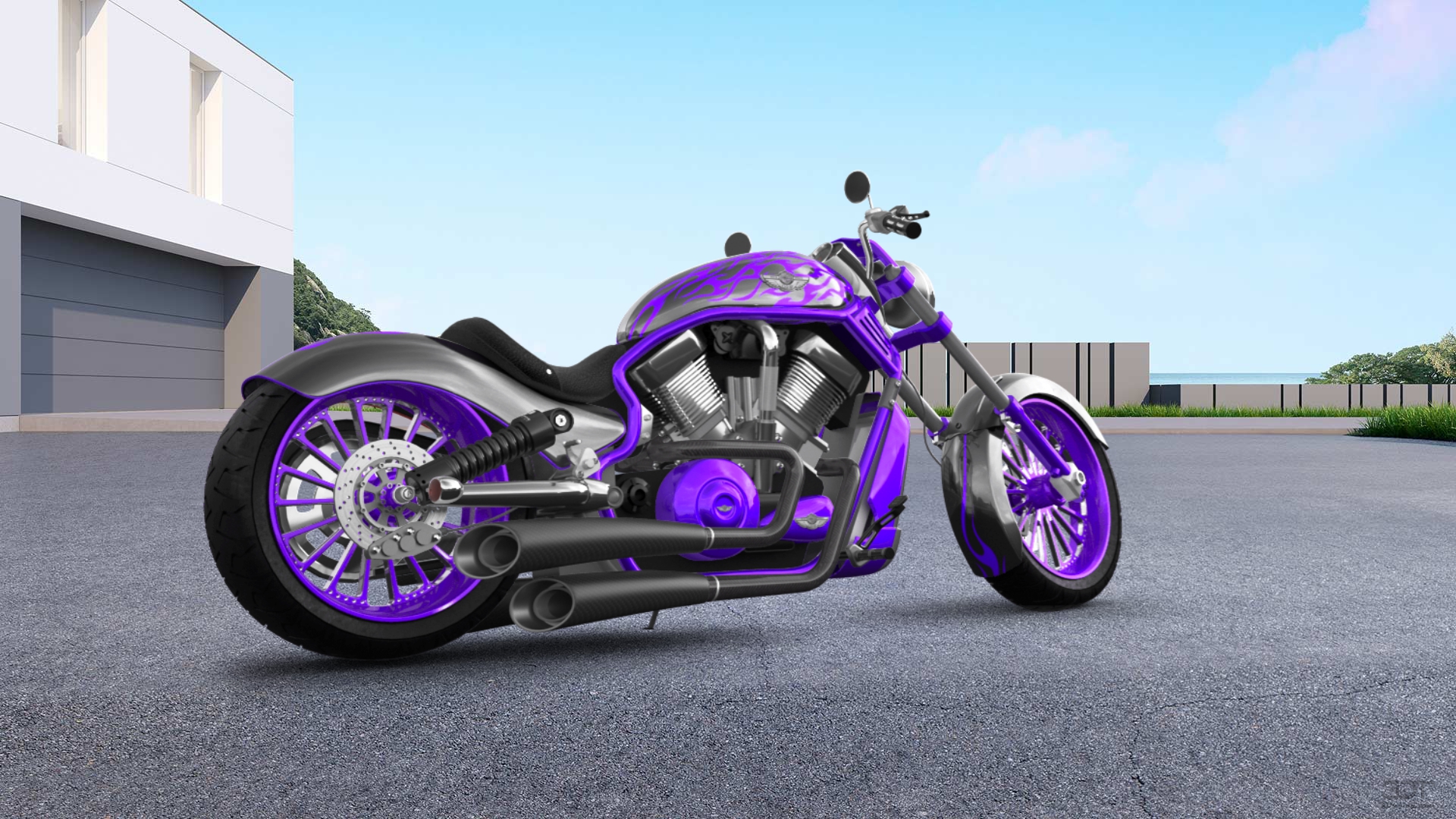 Harley-Davidson Custom Chopper Cruiser 2011 Images