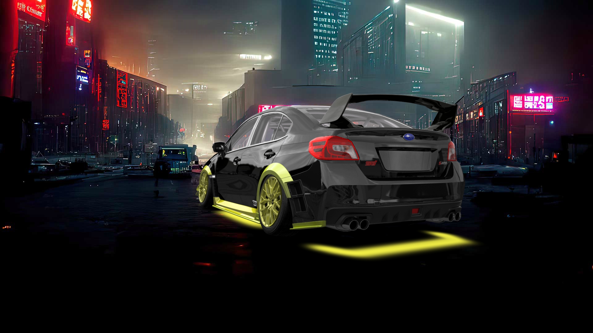 Subaru WRX 4 Door Saloon 2018 tuning