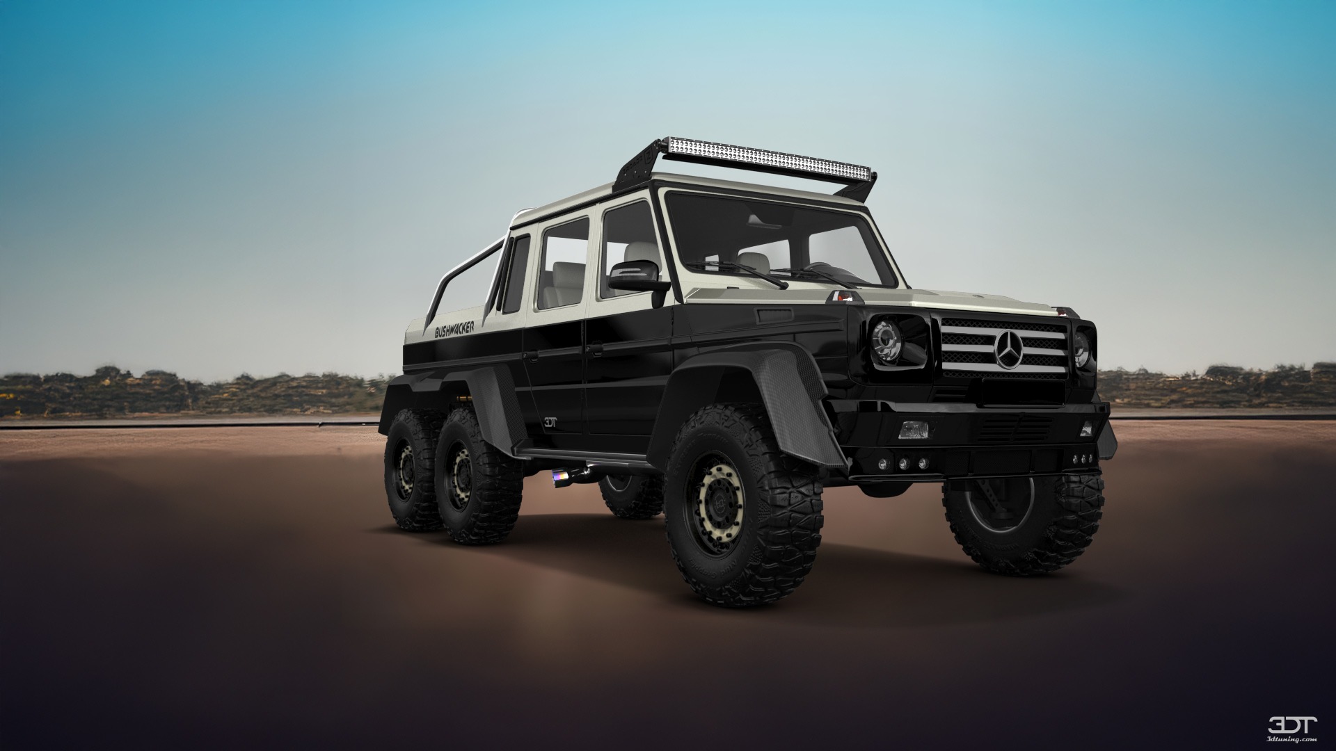 Mercedes G 63 AMG 6x6 4 Door pickup truck 2013 tuning